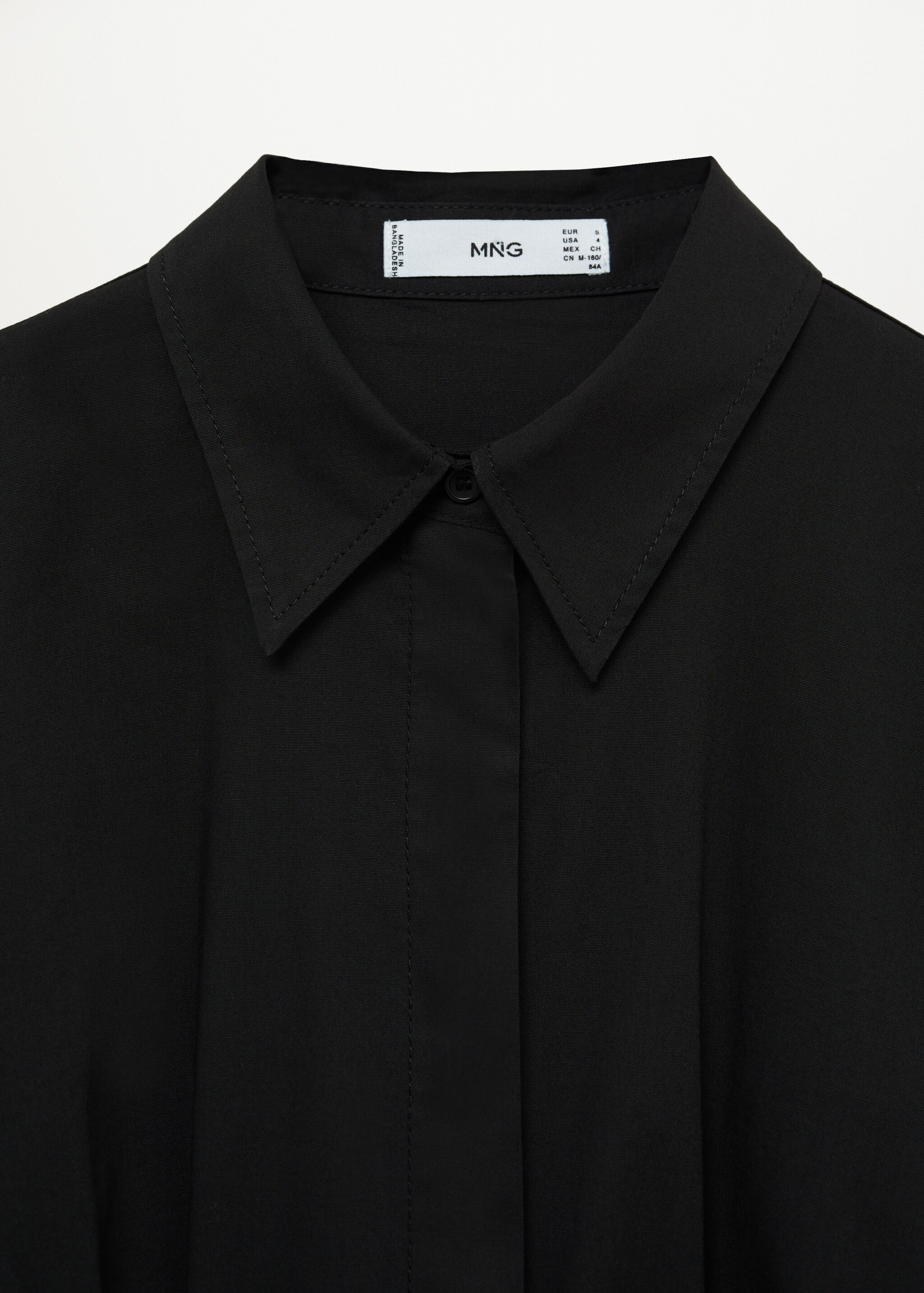 Vestido camisero algodón - Detalle del artículo 8
