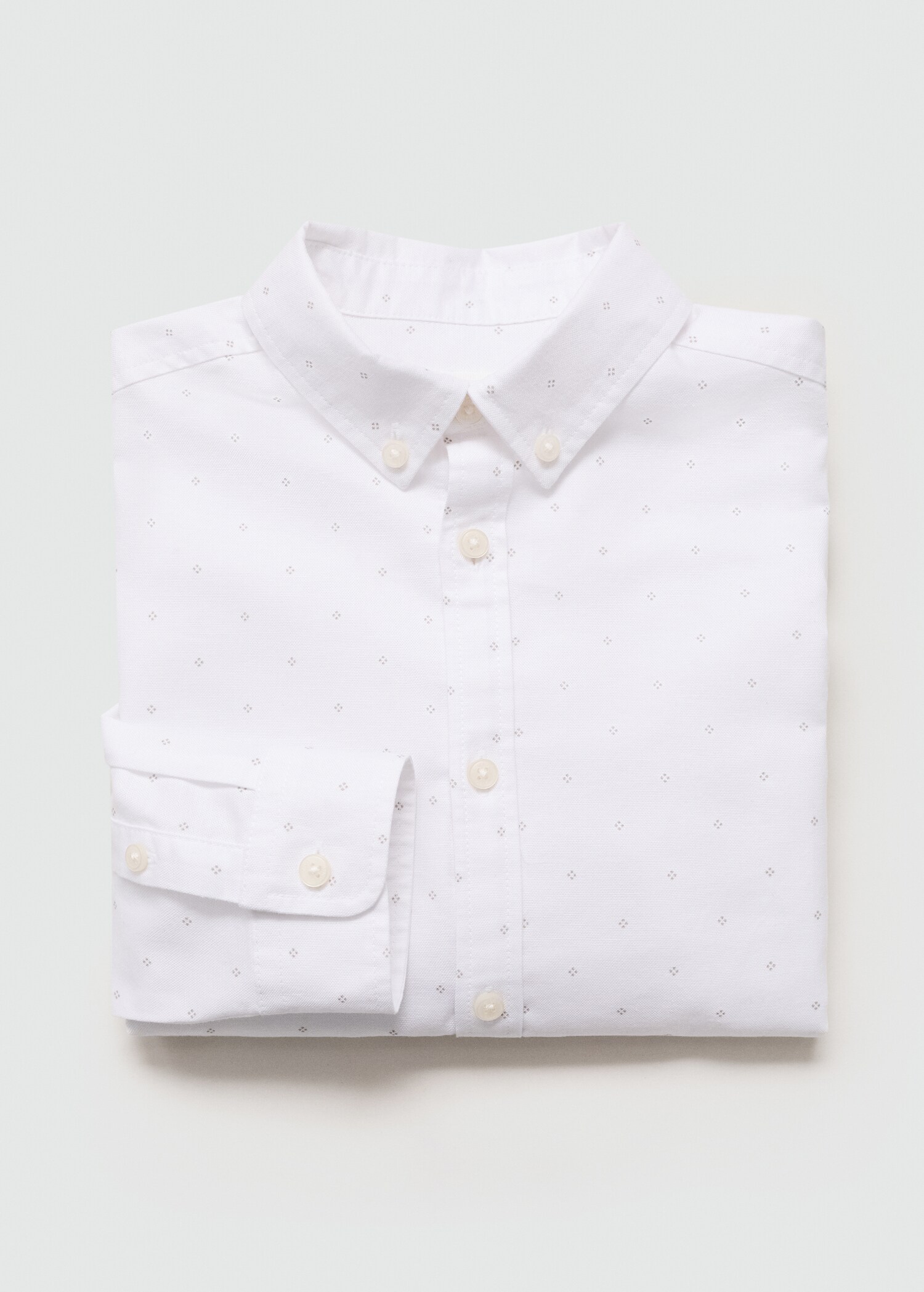 Oxford cotton shirt - Details of the article 0
