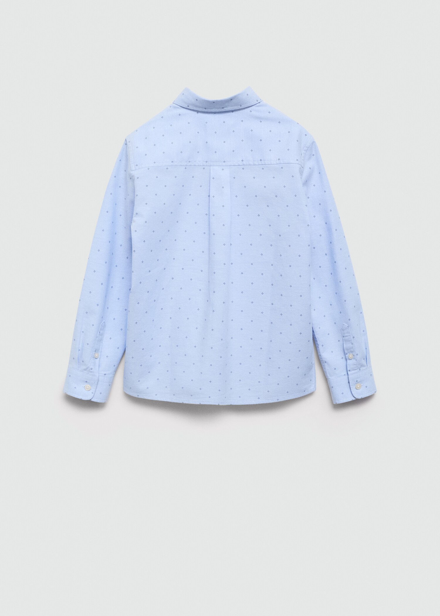 Oxford cotton shirt - Reverse of the article