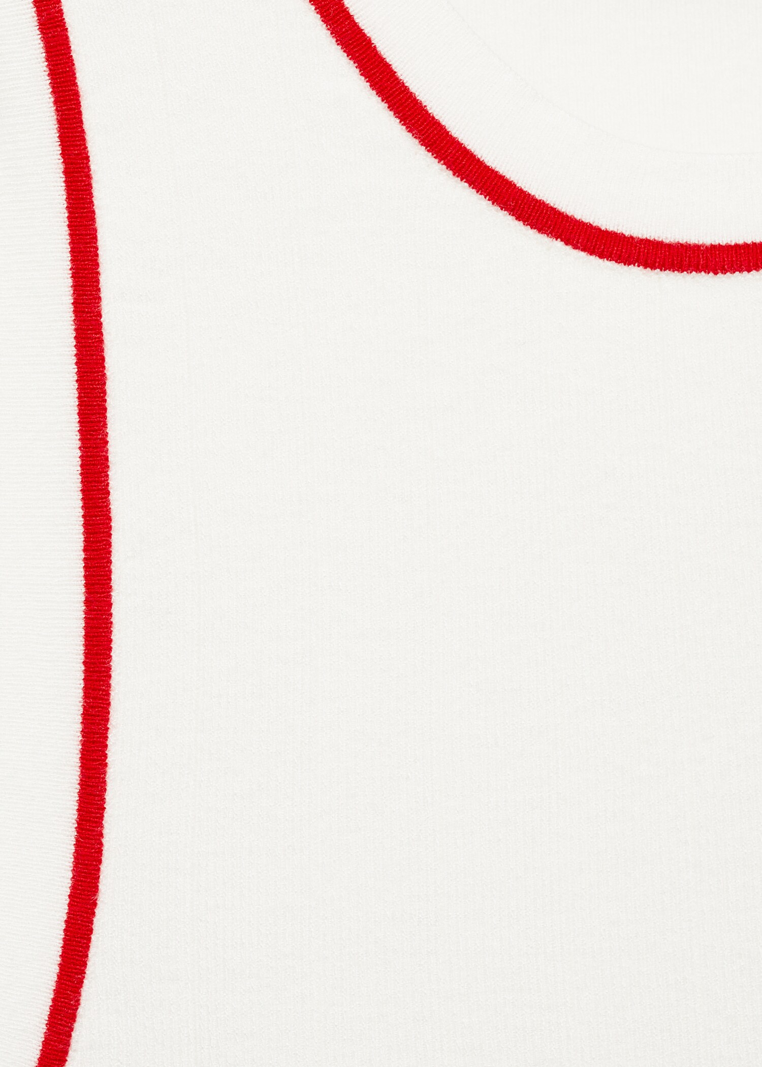 Strick-Top mit Kontrastabschlüssen - Detail des Artikels 8