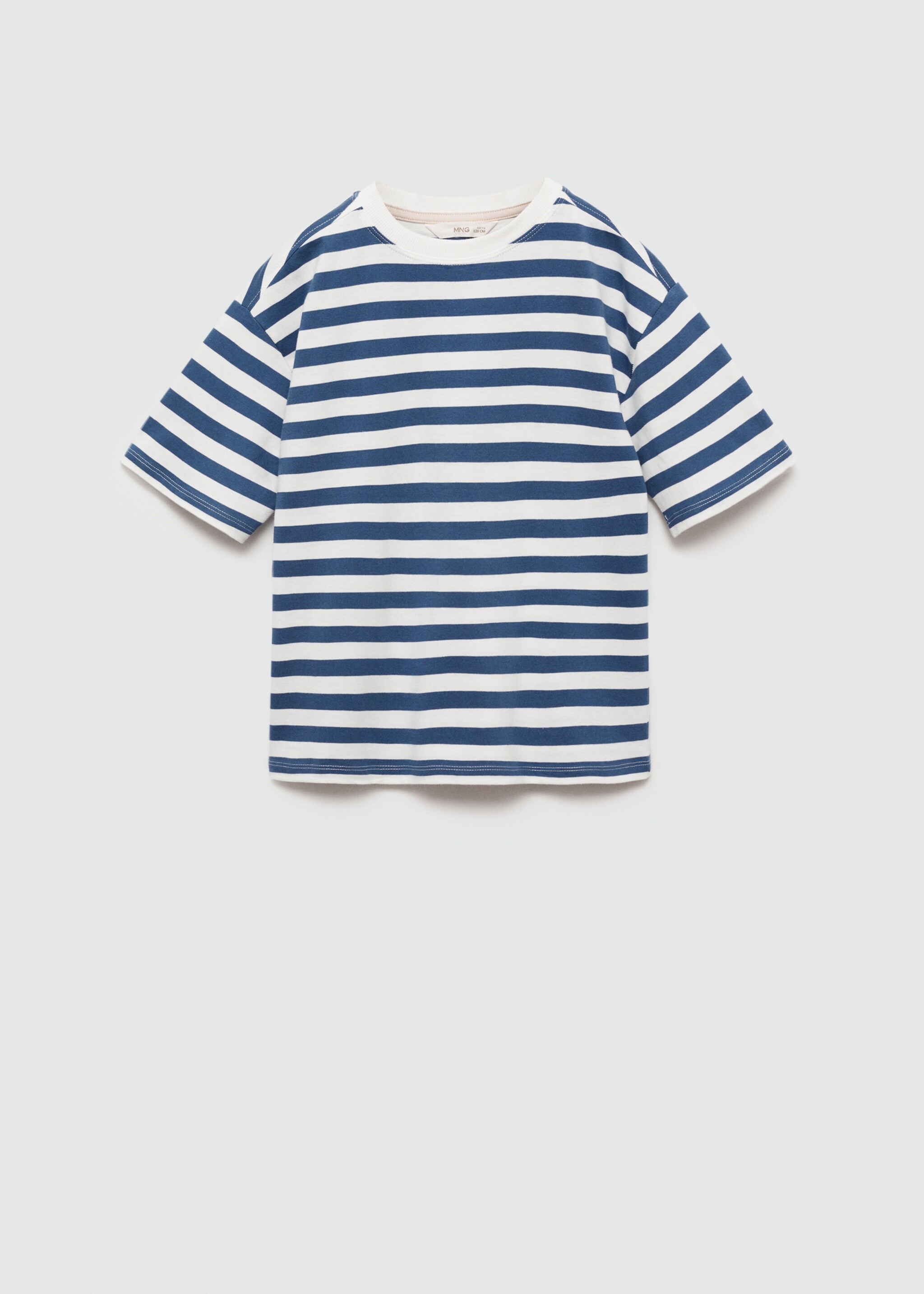 Gestreiftes Baumwoll-Shirt - Artikel ohne Model