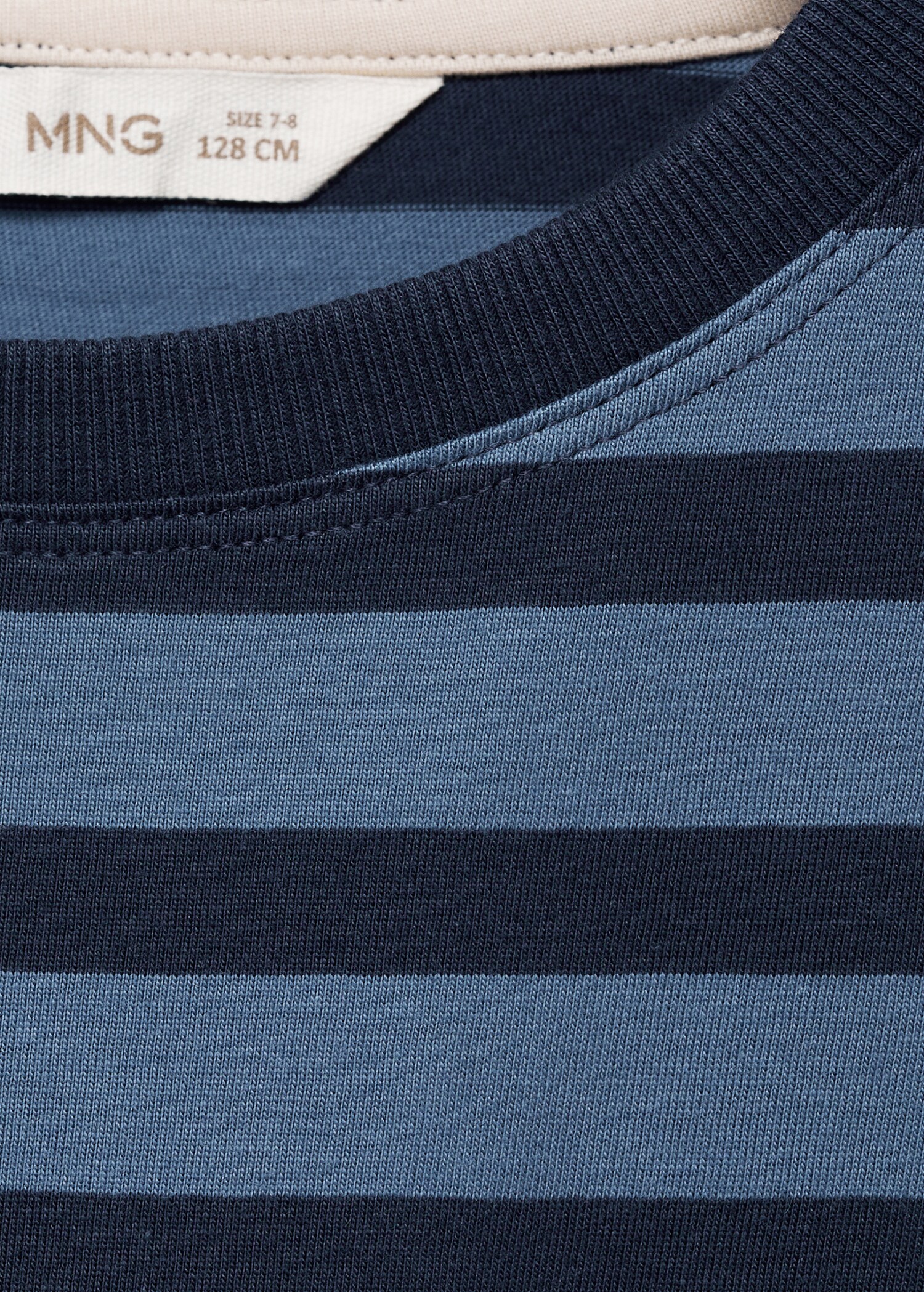 Gestreiftes Baumwoll-Shirt - Detail des Artikels 8