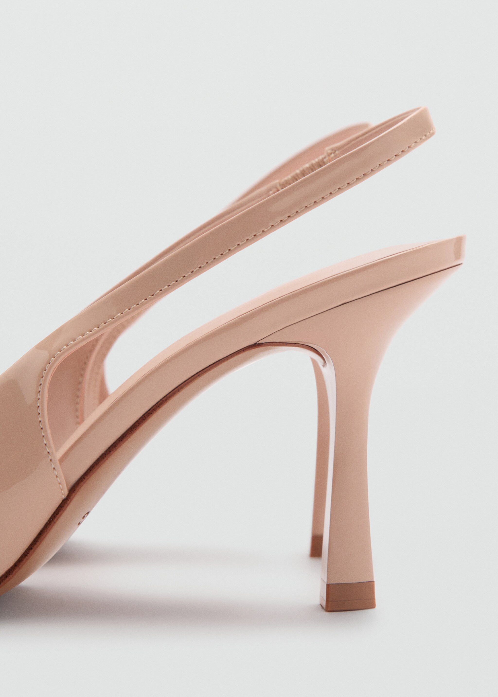 High-heeled shoes - Details of the article 1, Light Pink. Ref: 77052927-00.