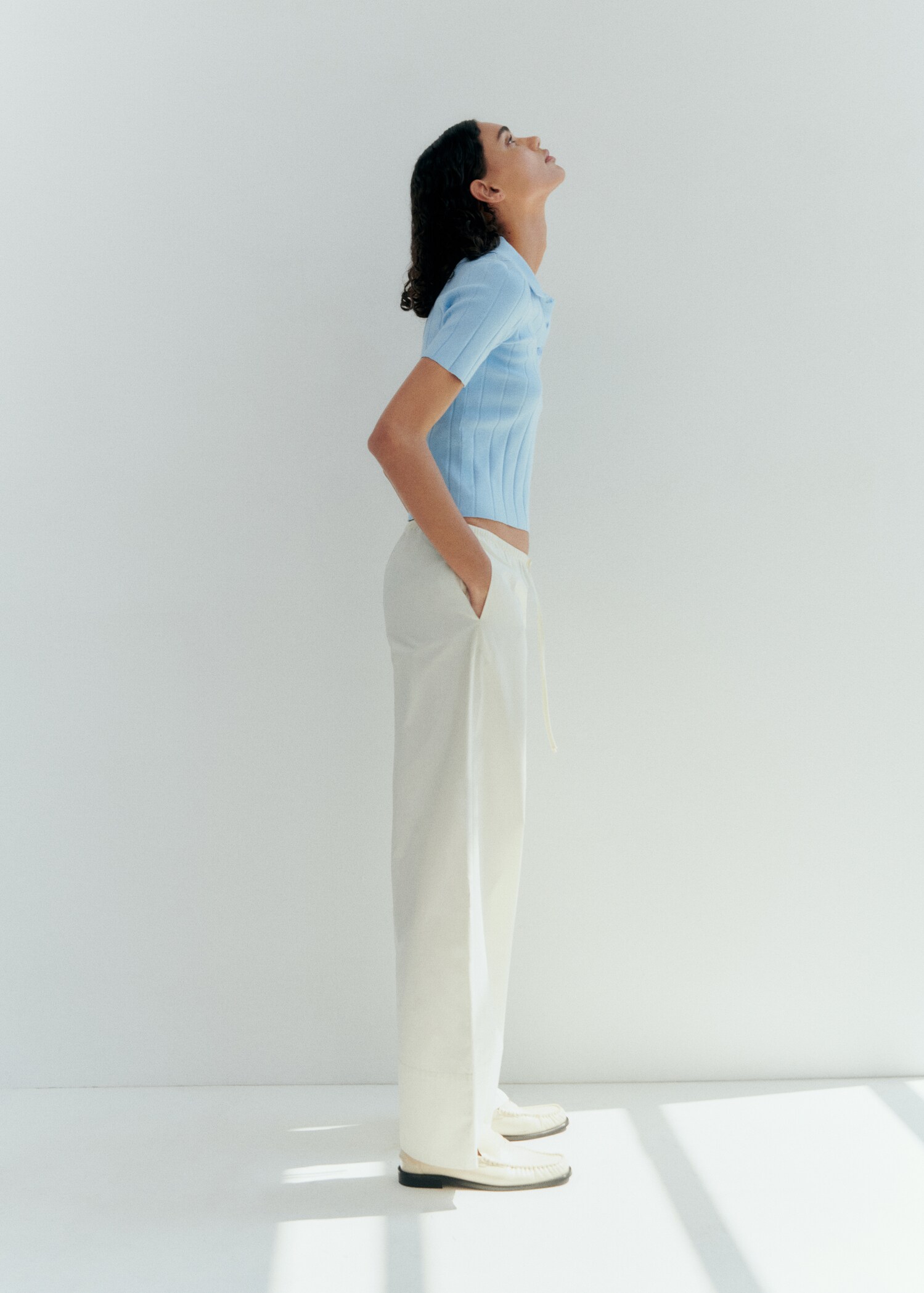 Polo-neck t-shirt - Details of the article 6