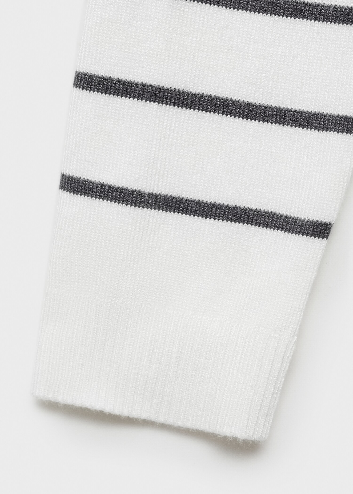 Striped boat-neck sweater - Details of the article 0