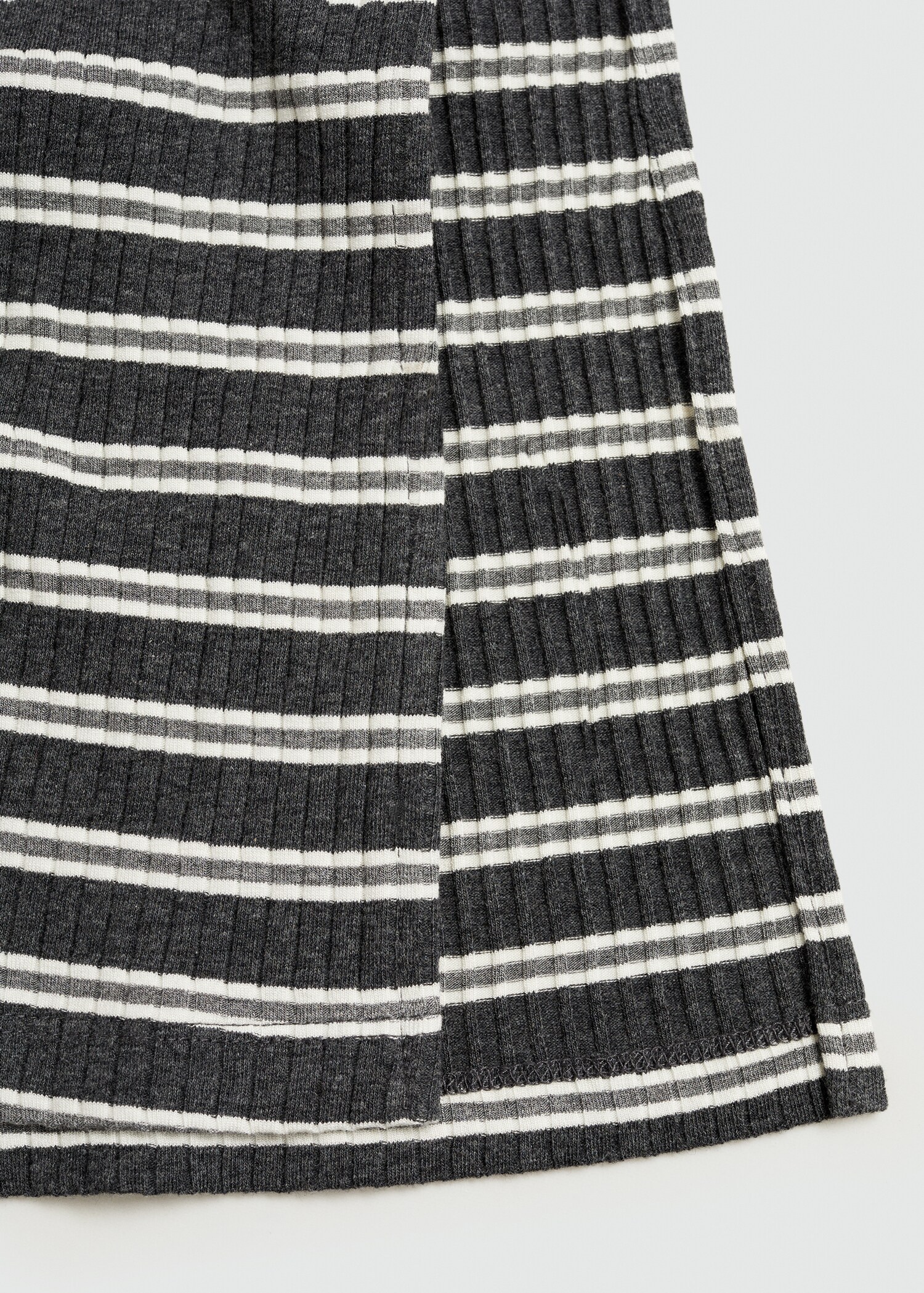 Cut-out striped dress - Details of the article 0