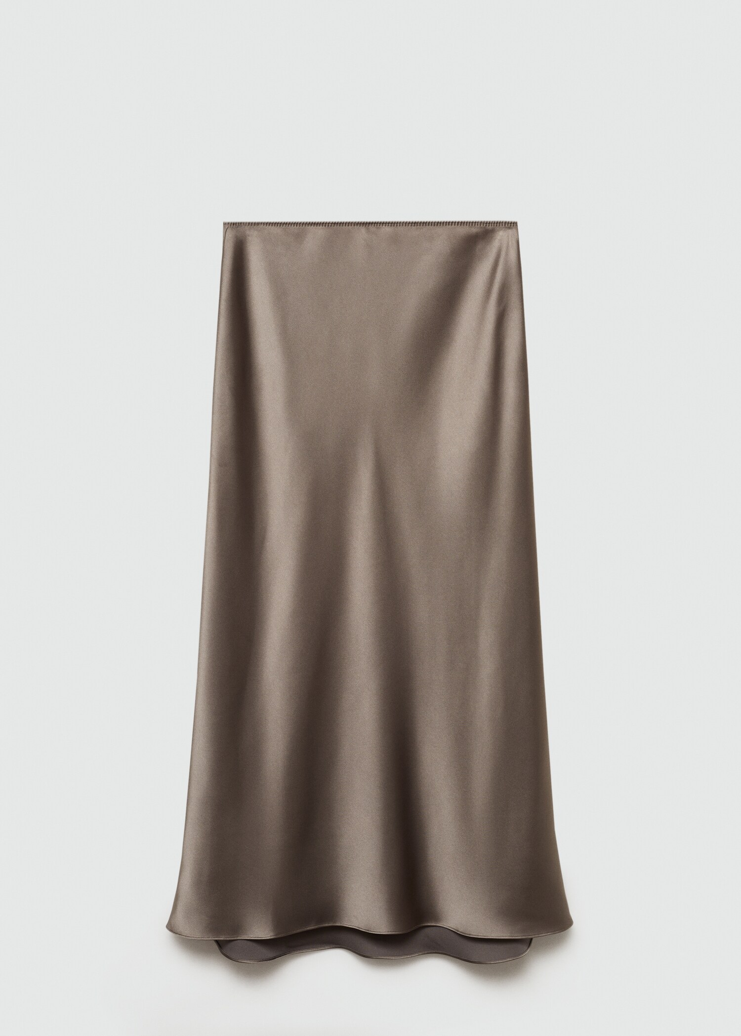 Satin long skirt - Article without model