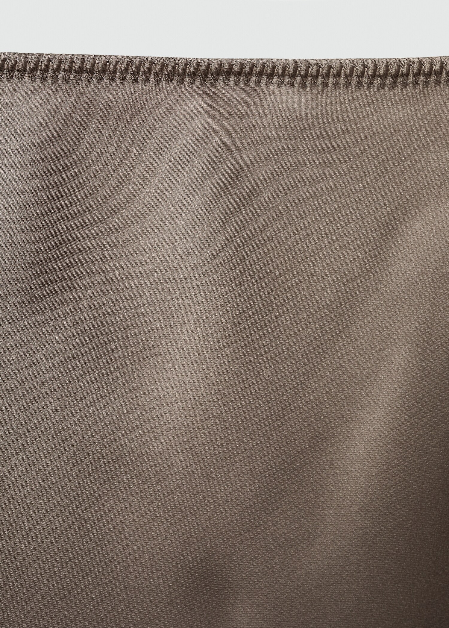 Satin long skirt - Details of the article 0
