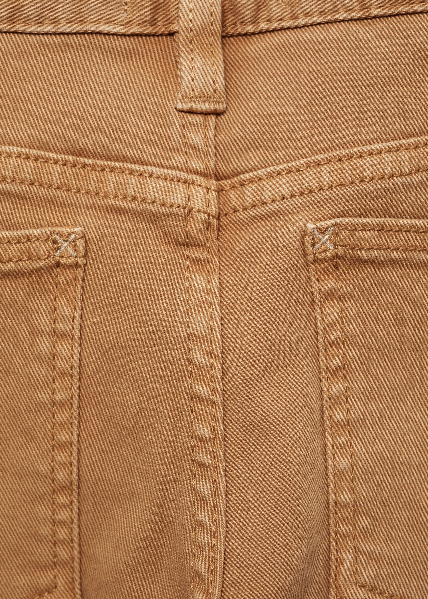 Straight-fit cotton pants - Details of the article 0