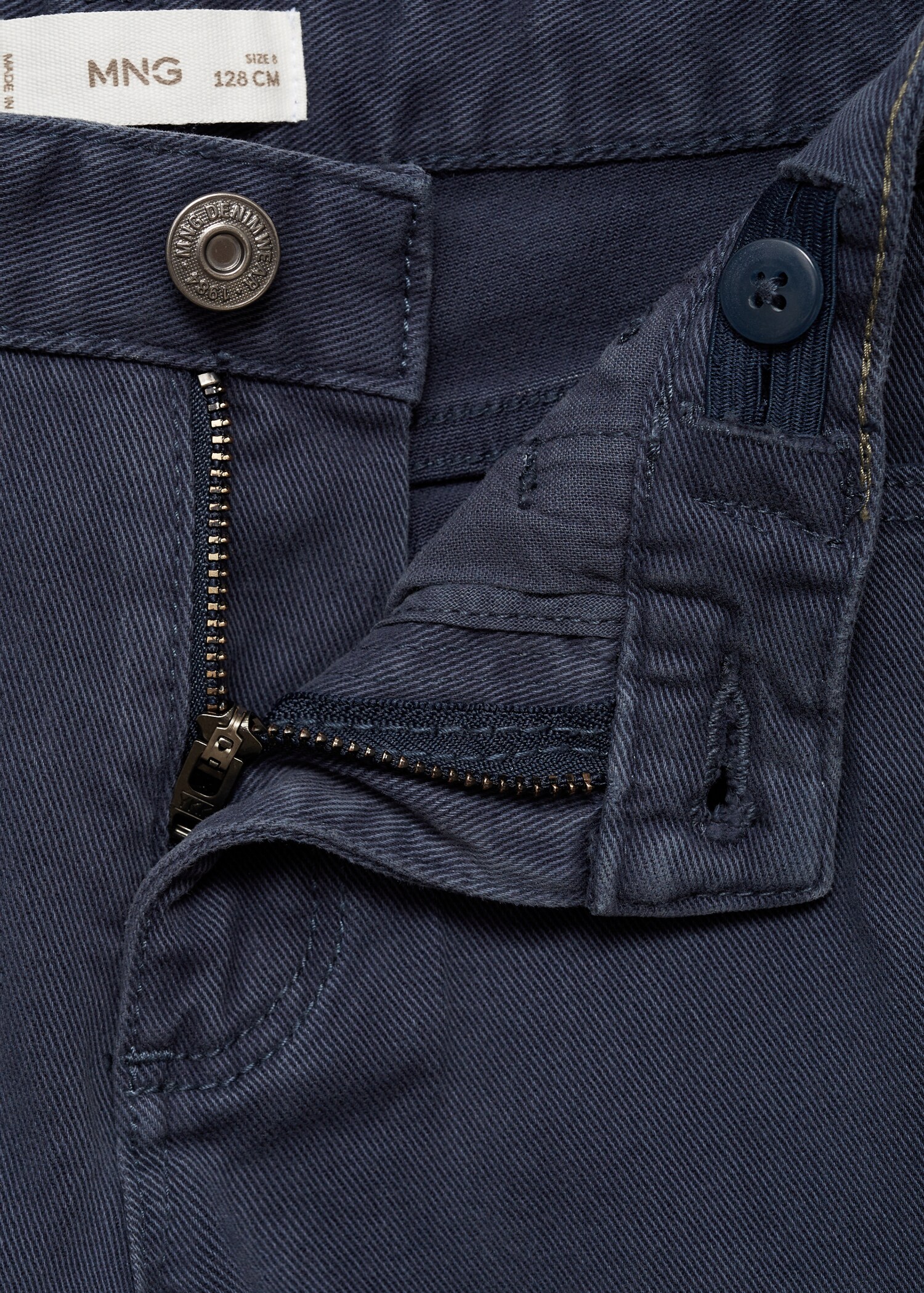Straight-fit cotton pants - Details of the article 8