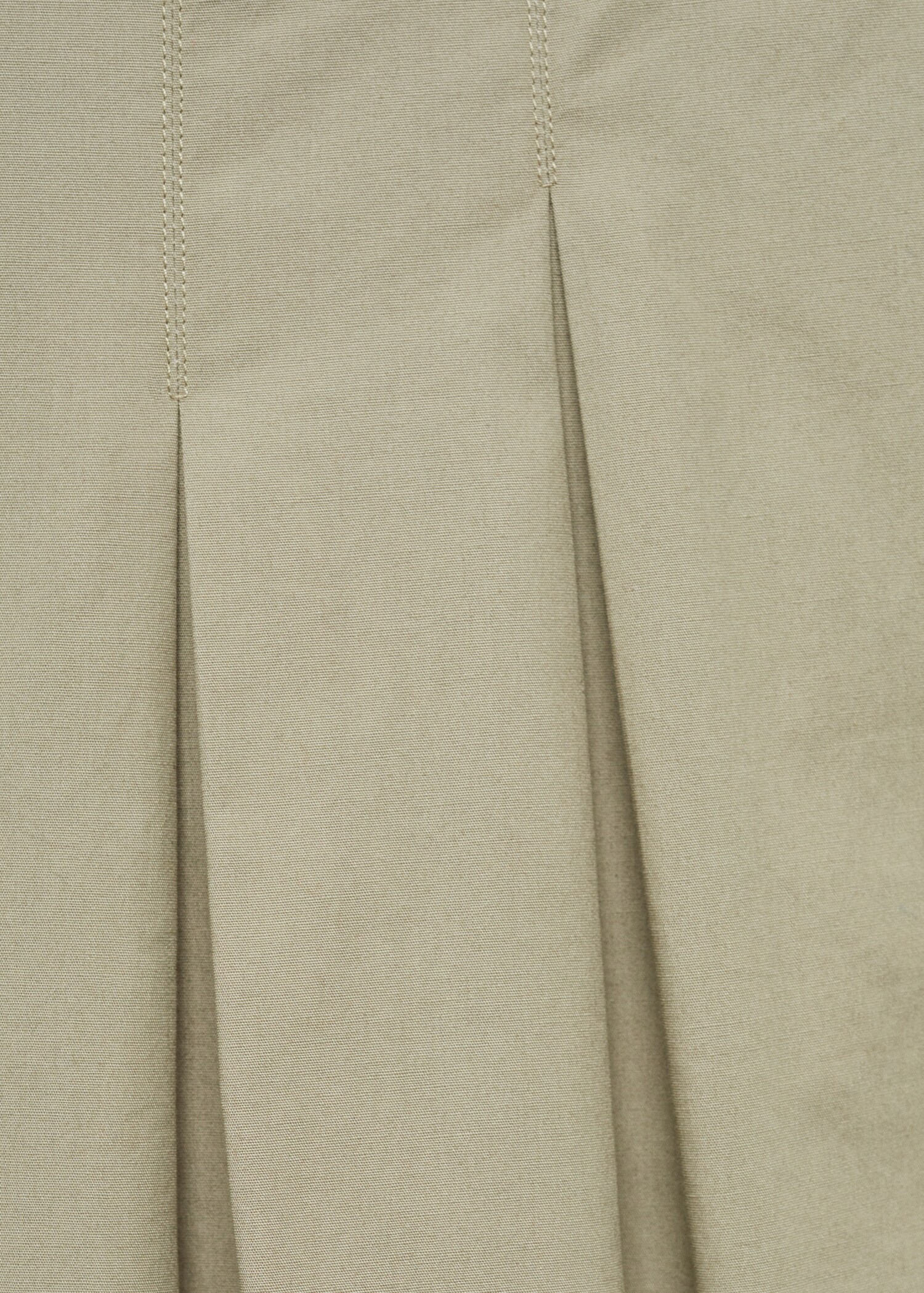 Cotton pleated trousers - Details of the article 8