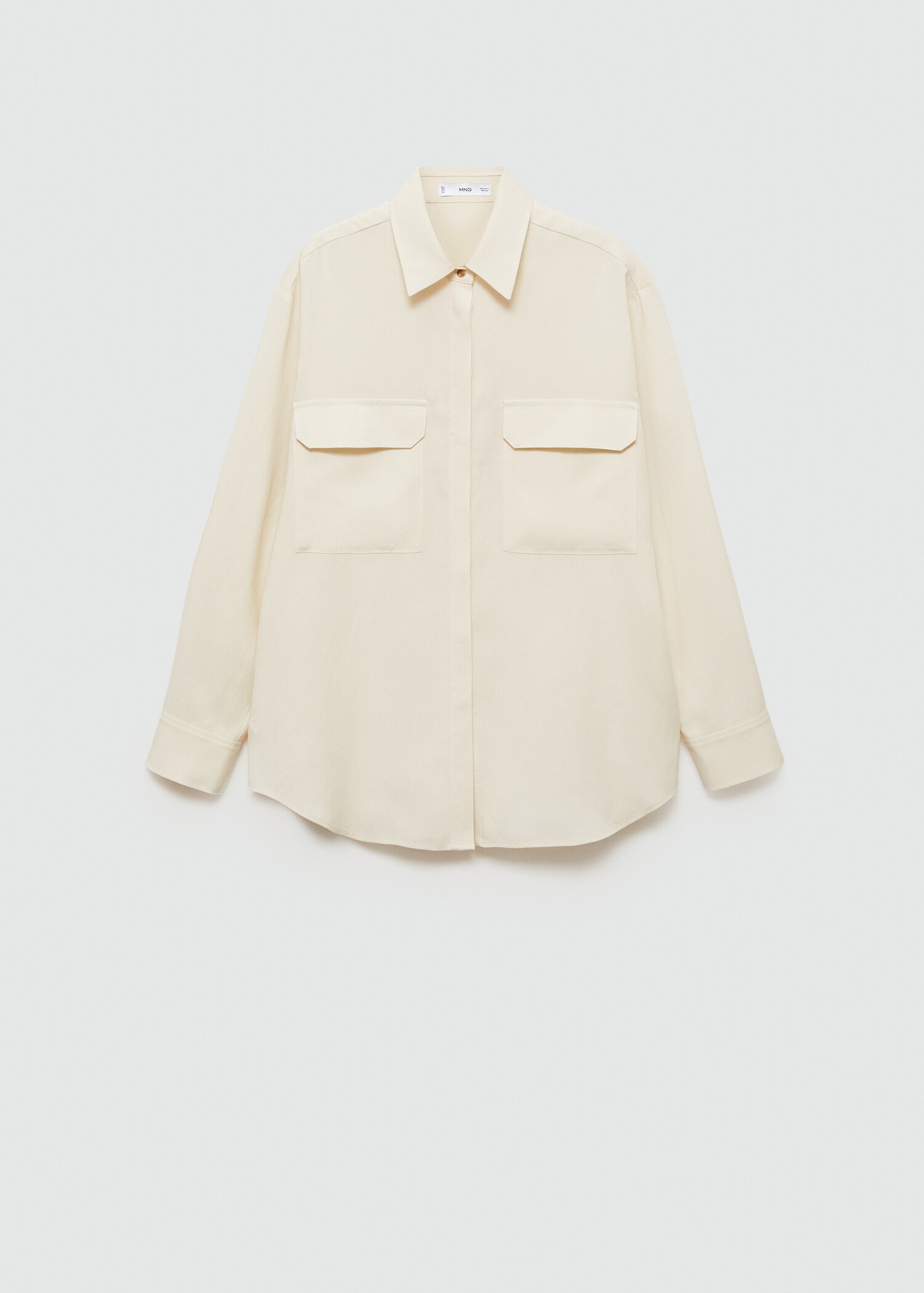 Camisa lyocell oversize - Artículo sin modelo