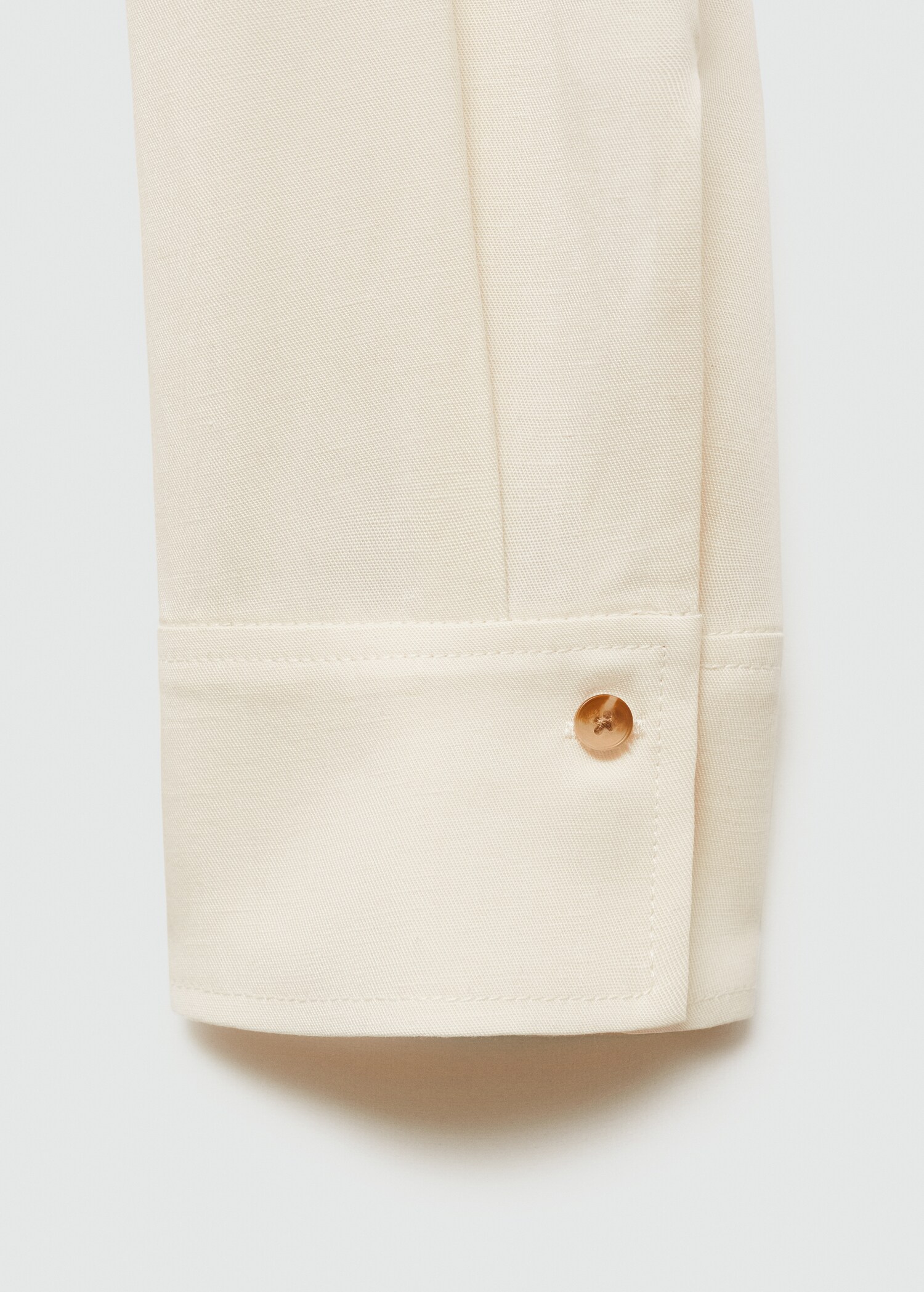Camisa lyocell oversize - Detalle del artículo 0
