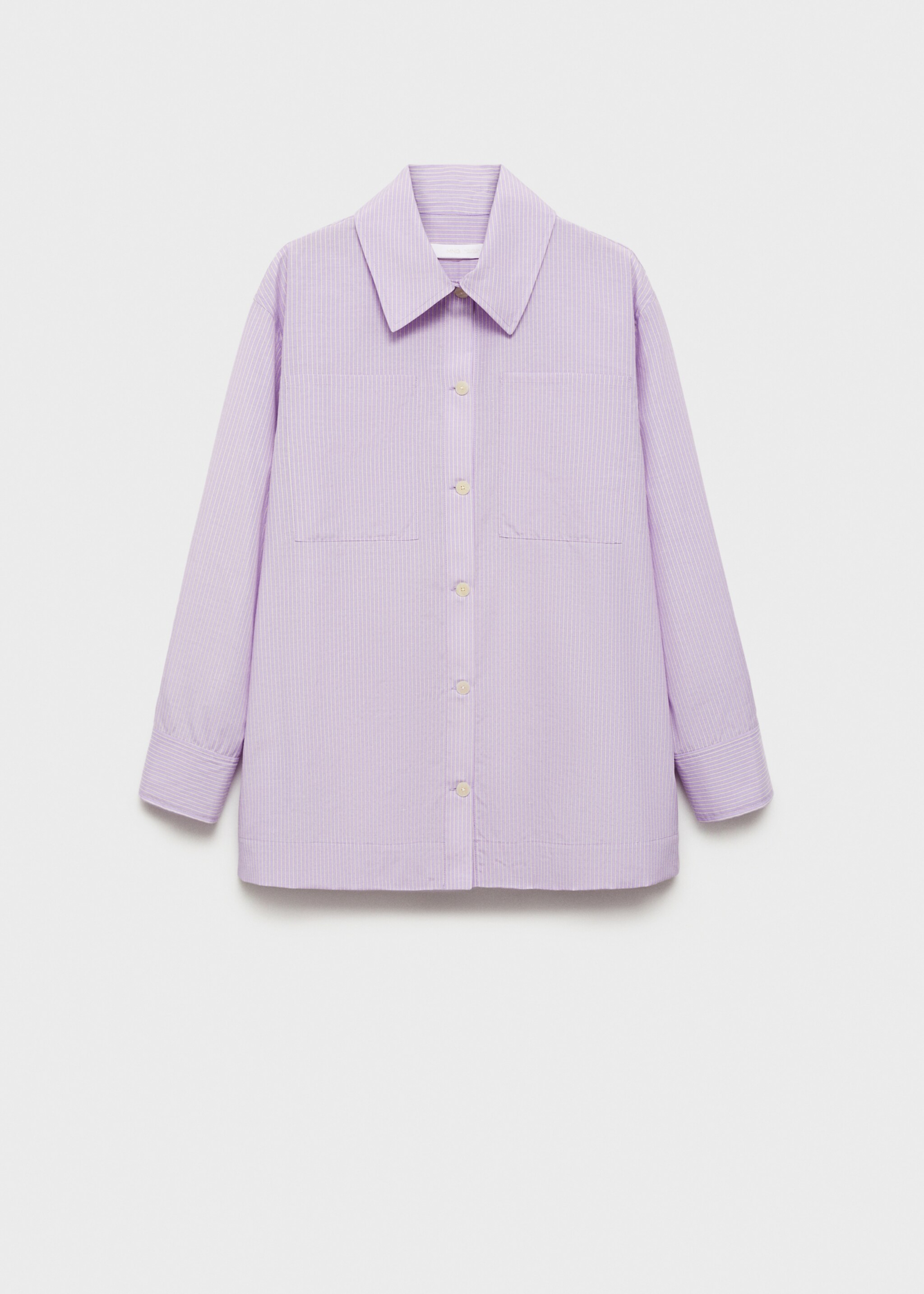 Oversize striped shirt - Article without model