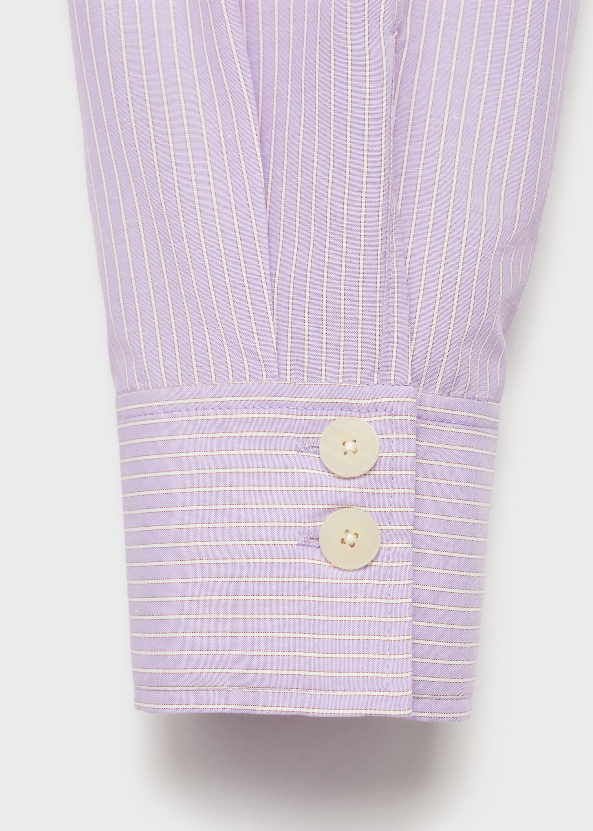 Oversize striped shirt - Details of the article 0