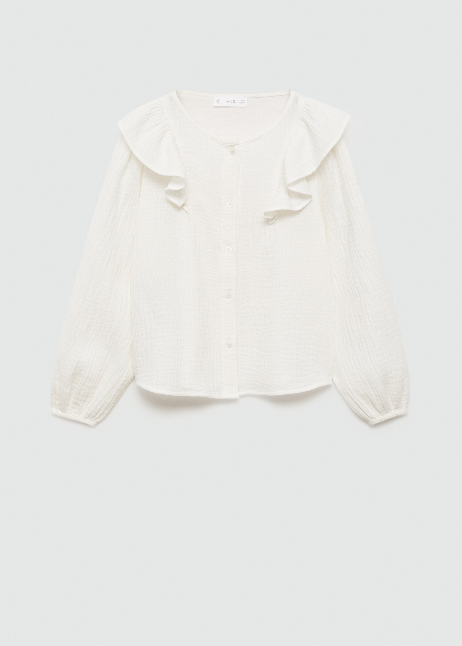 Cheesecloth cotton blouse - Article without model