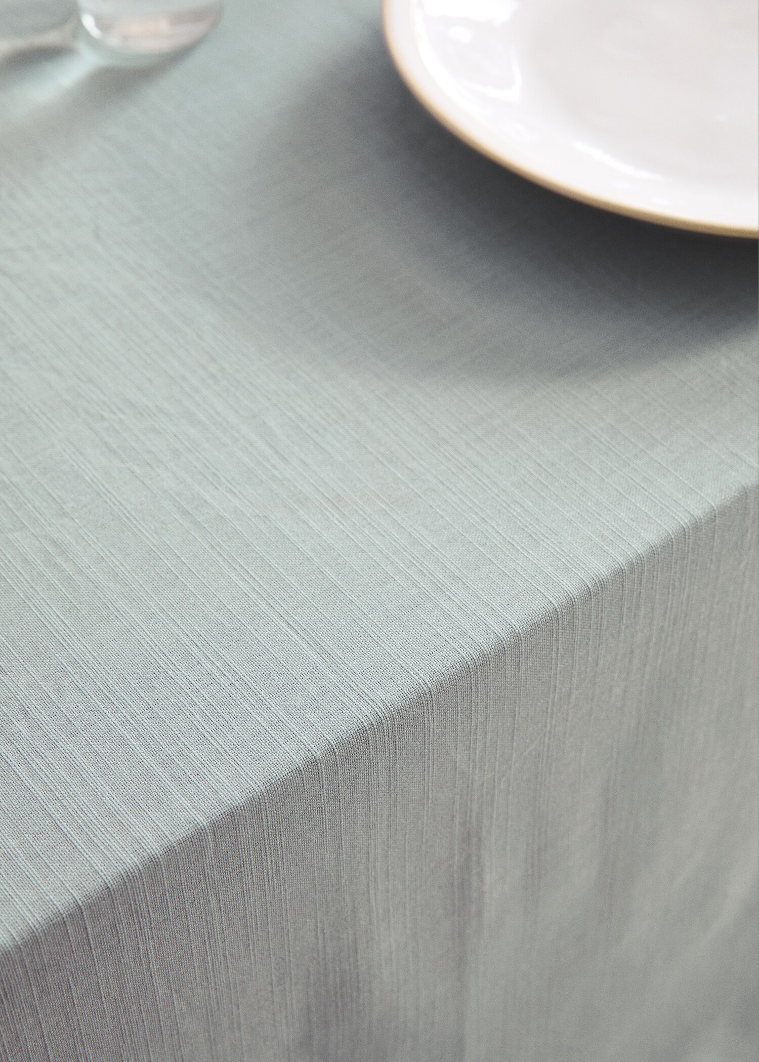 Hemstitch embroidered tablecloth 67x138 in - Details of the article 7