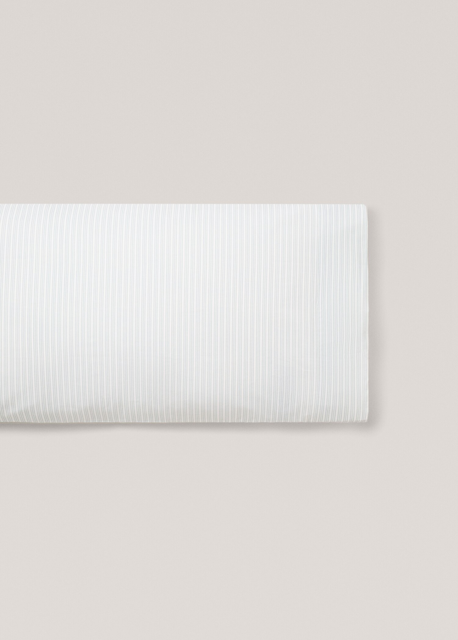 Kussensloop met streepjesprint 45x110cm - Artikel zonder model