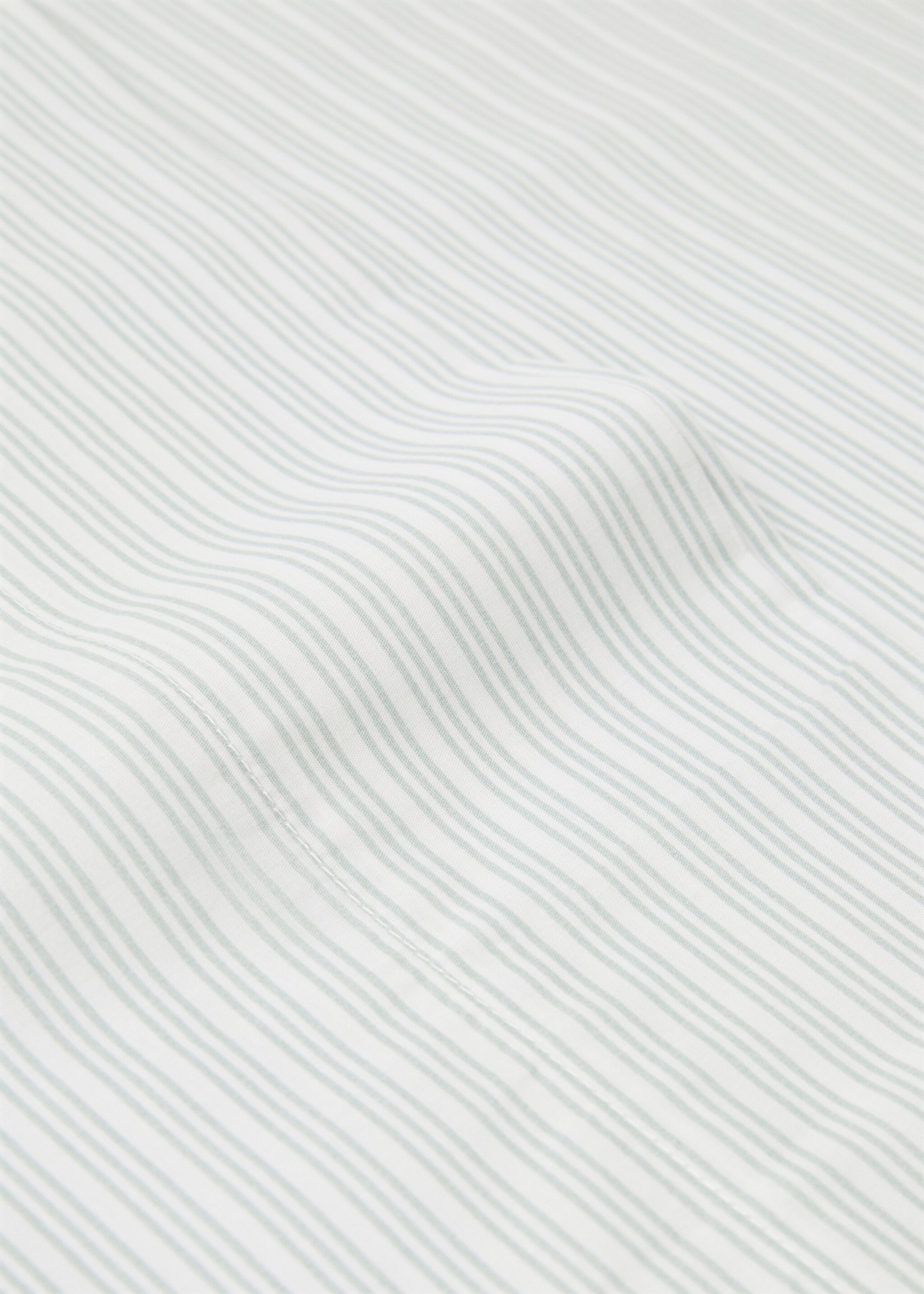 Kussensloop met streepjesprint 45x110cm - Detail van het artikel 2, Aquamarijn. Ref: 77053281-00.