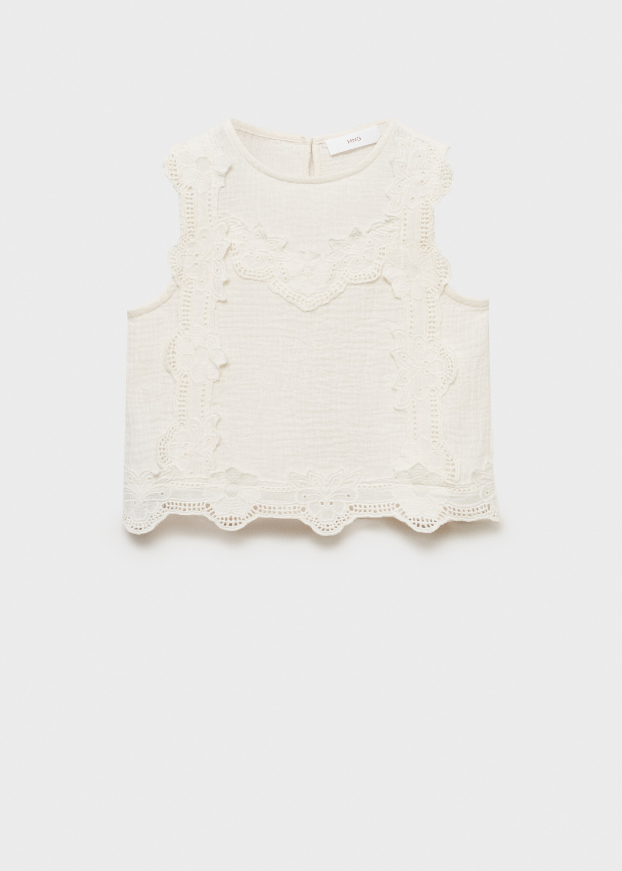 Blusa bordada algodón - Artículo sin modelo