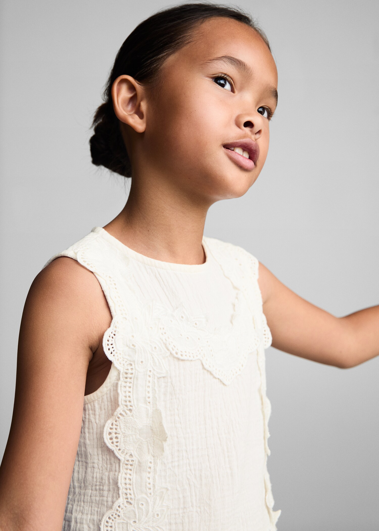 Blouse brodée coton - Détail de l'article 1