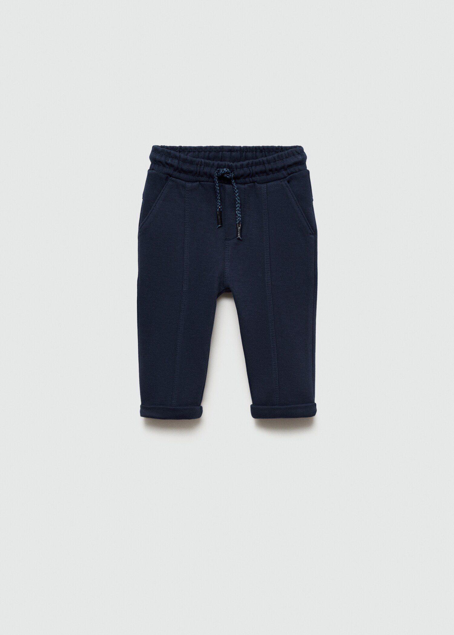 Cotton jogger-style trousers - Article without model