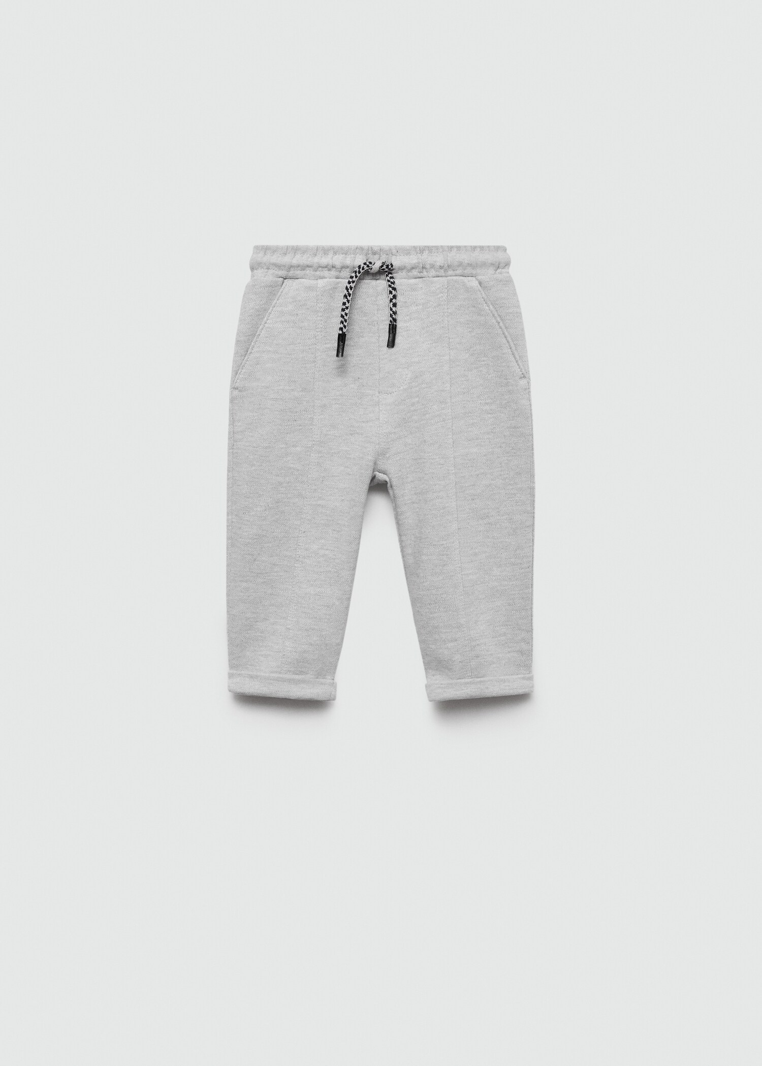Cotton jogger-style trousers - Article without model