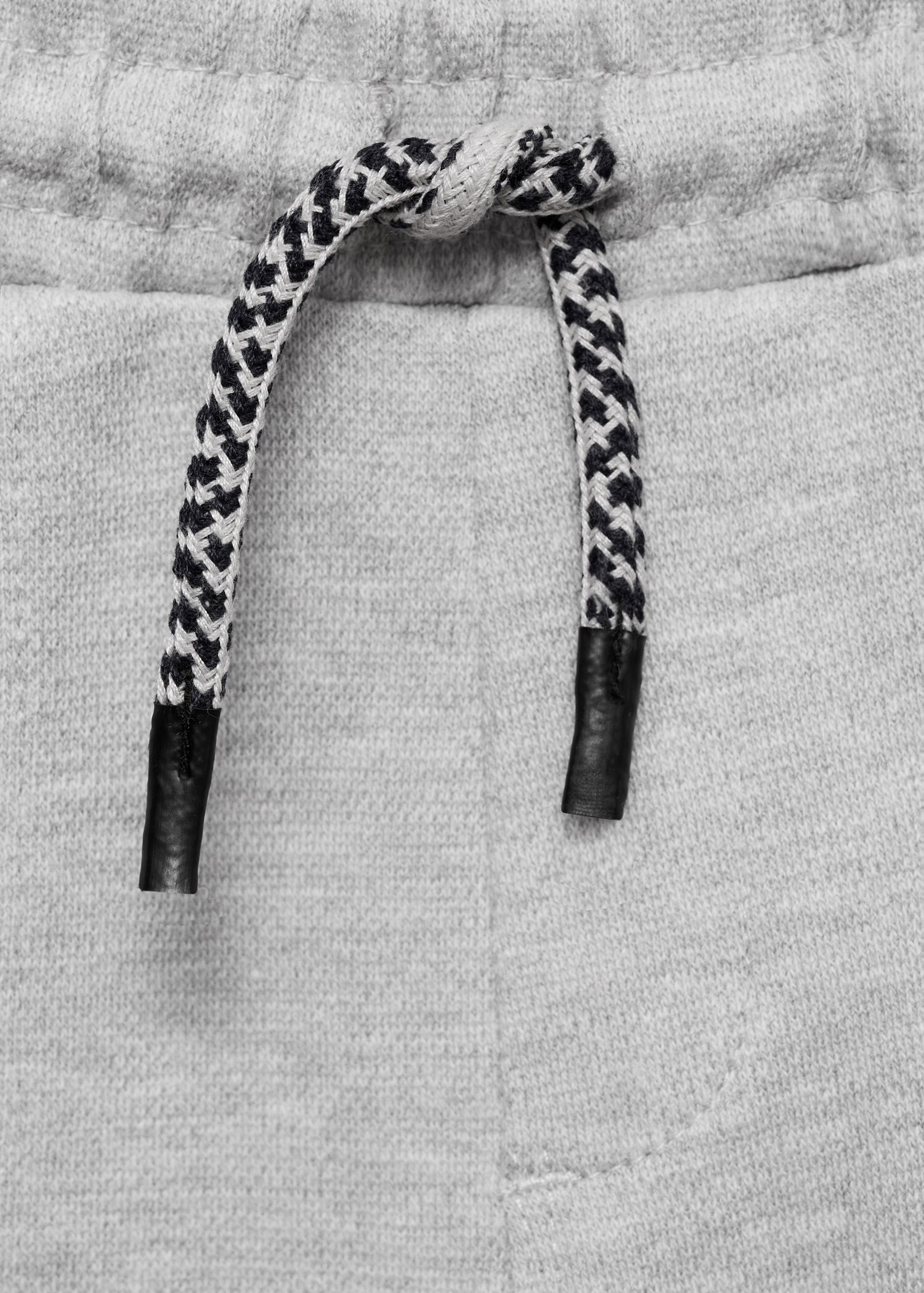 Cotton jogger-style trousers - Details of the article 8