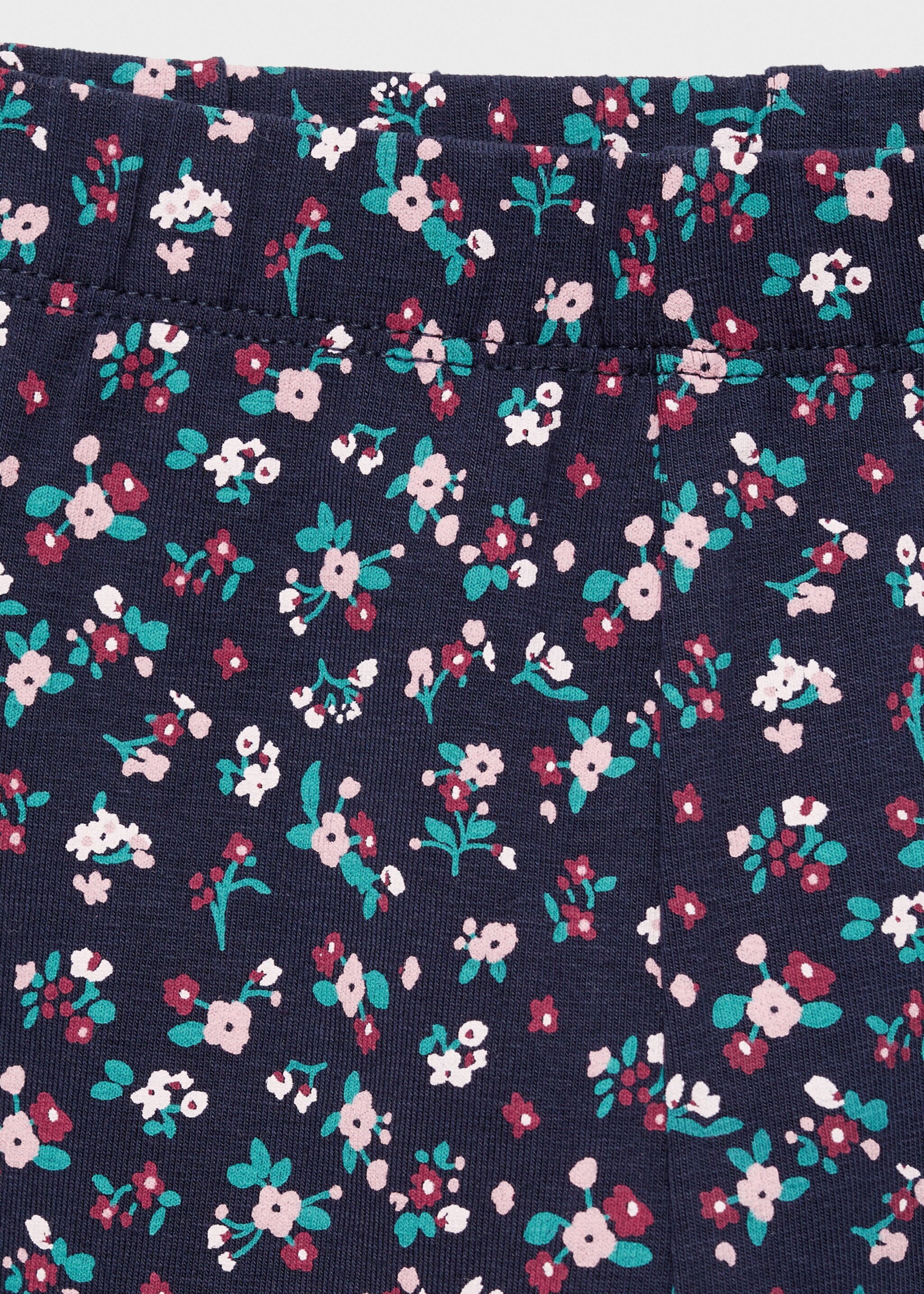 Printed leggings - Details of the article 8, Dark Navy. Ref: 77053288-00.