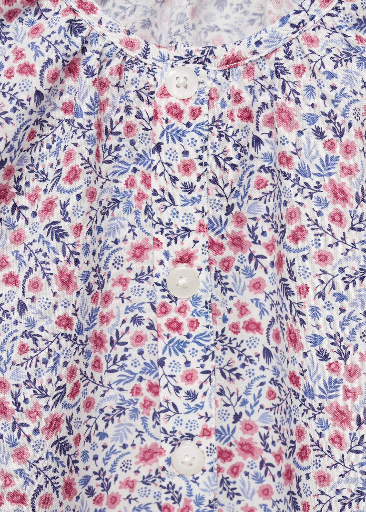 Bedruckte Bluse mit Knöpfen - Detail des Artikels 8