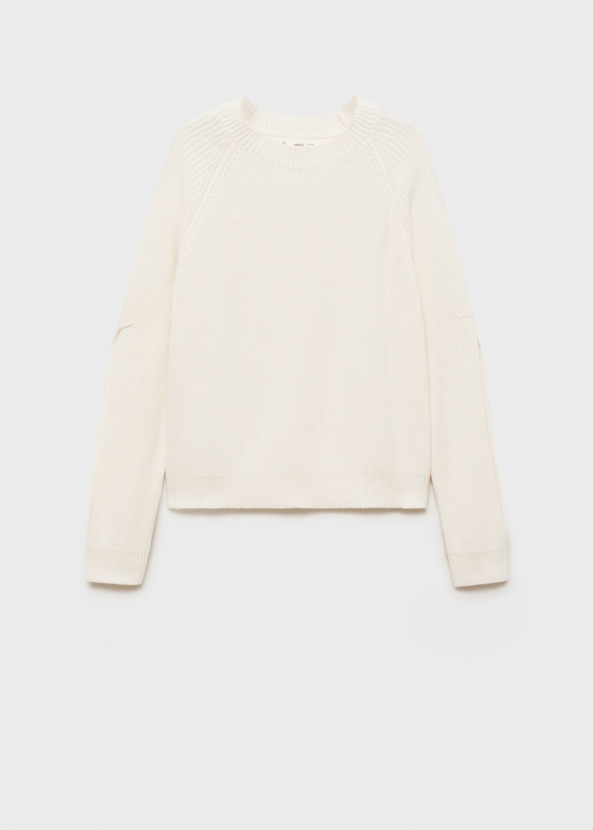 Knitted sweater with openings - Article without model