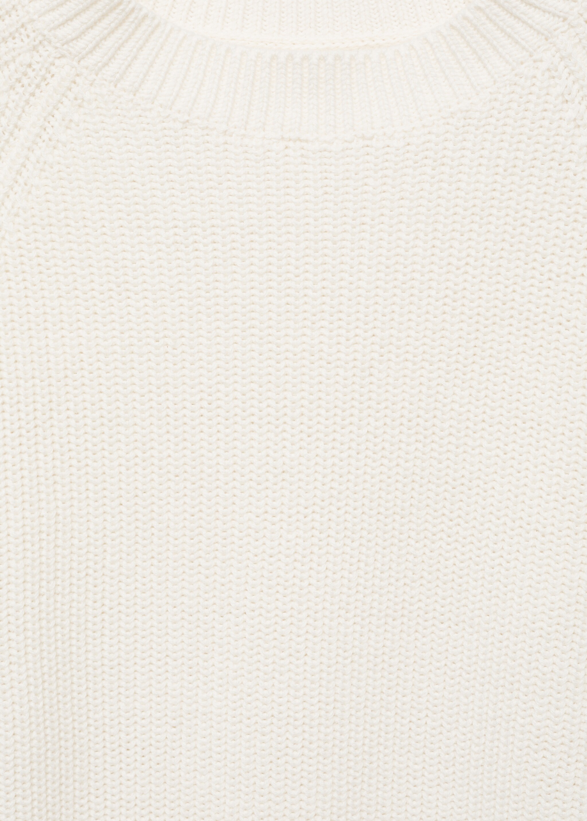 Knitted sweater with openings - Details of the article 8