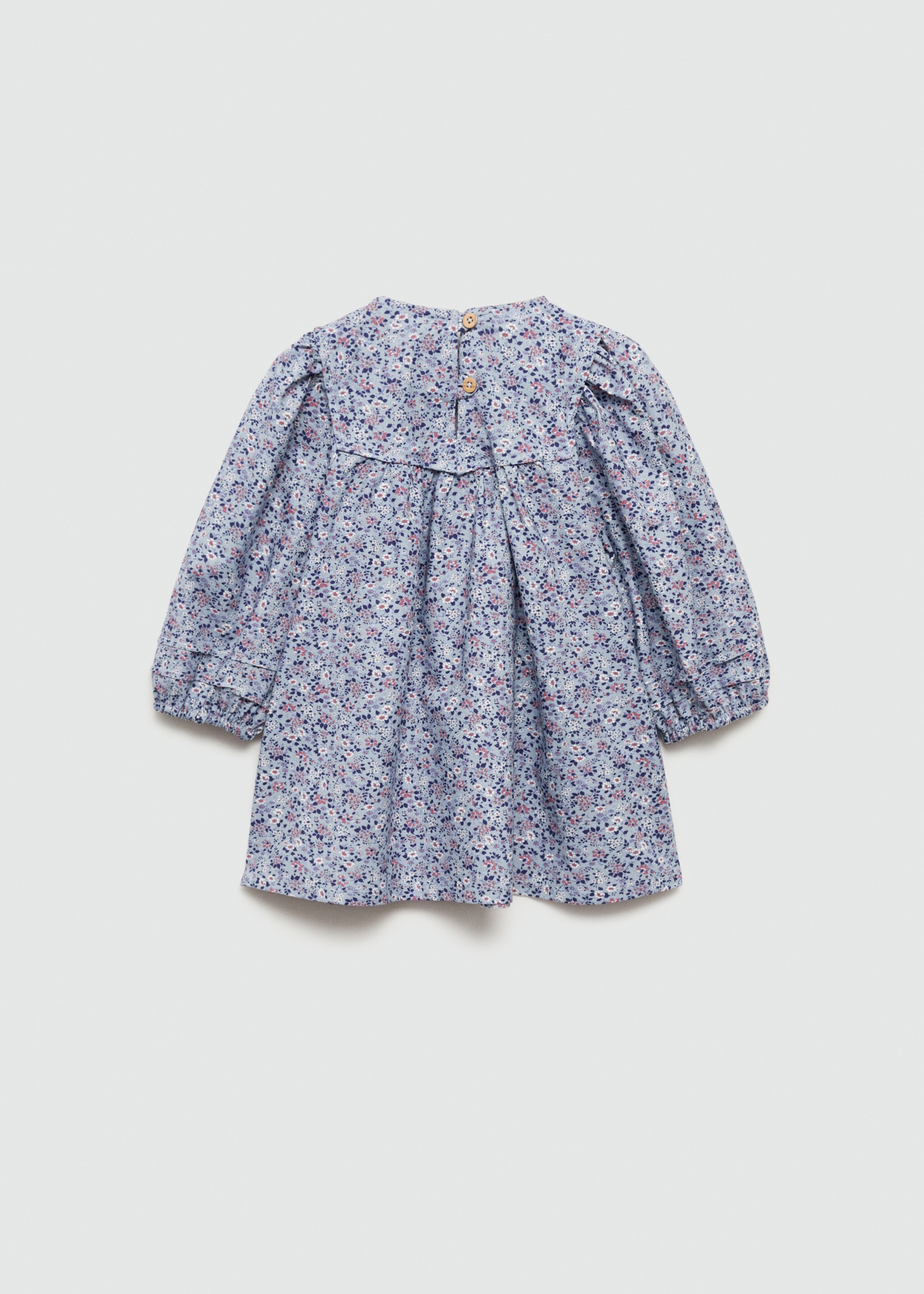 Floral print dress - Reverse of the article