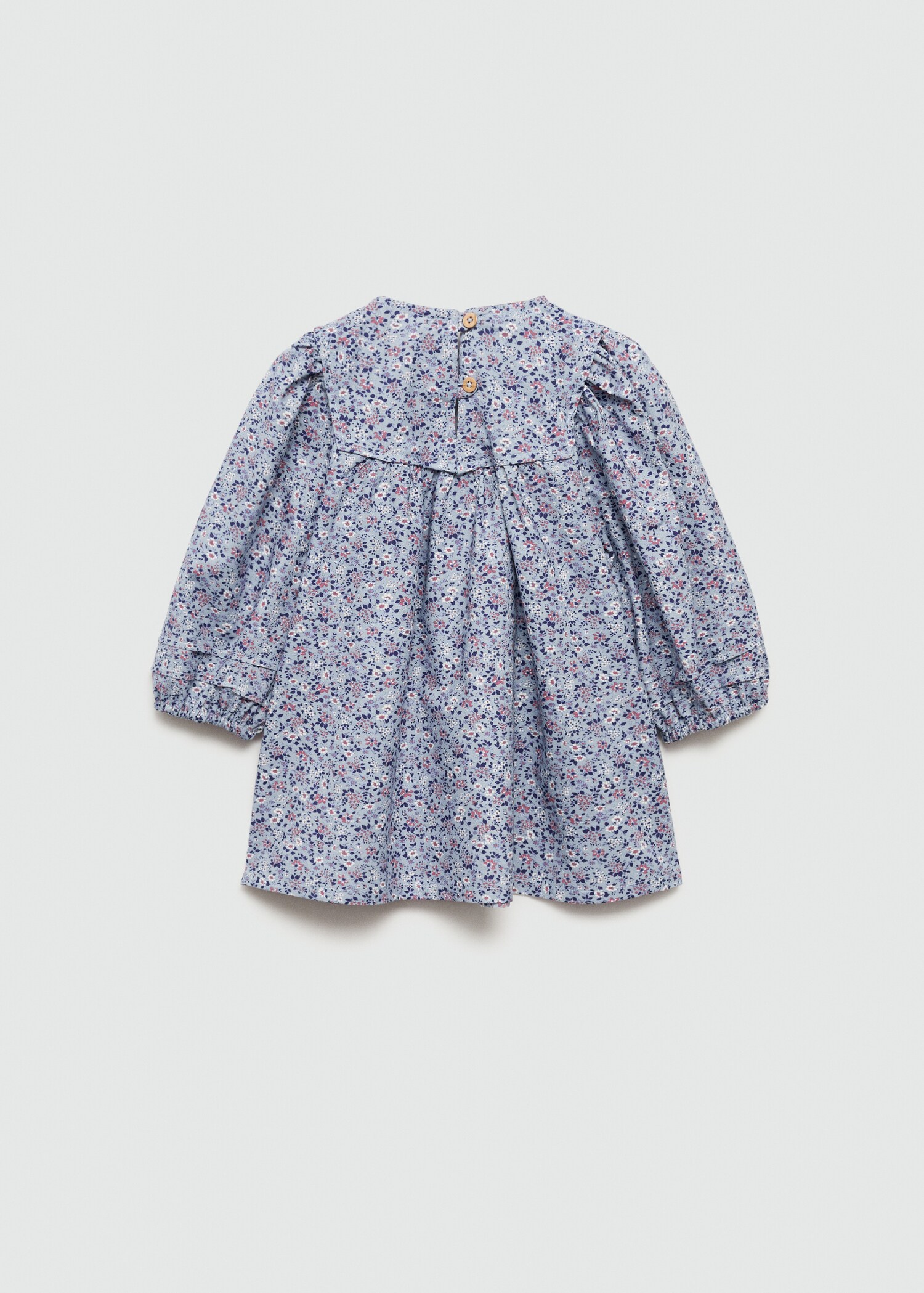 Floral print dress - Reverse of the article