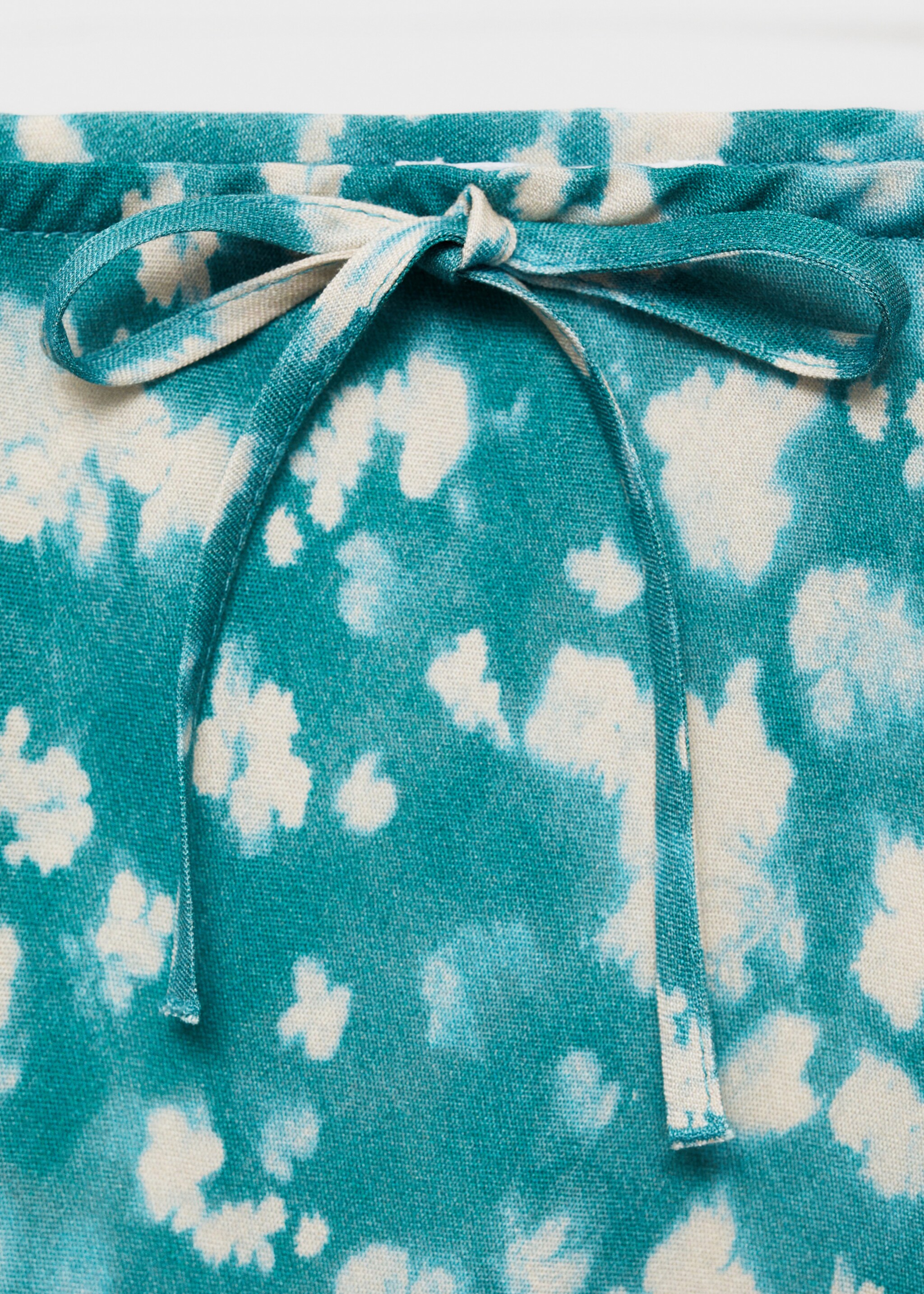 Long tie-dye skirt - Details of the article 8
