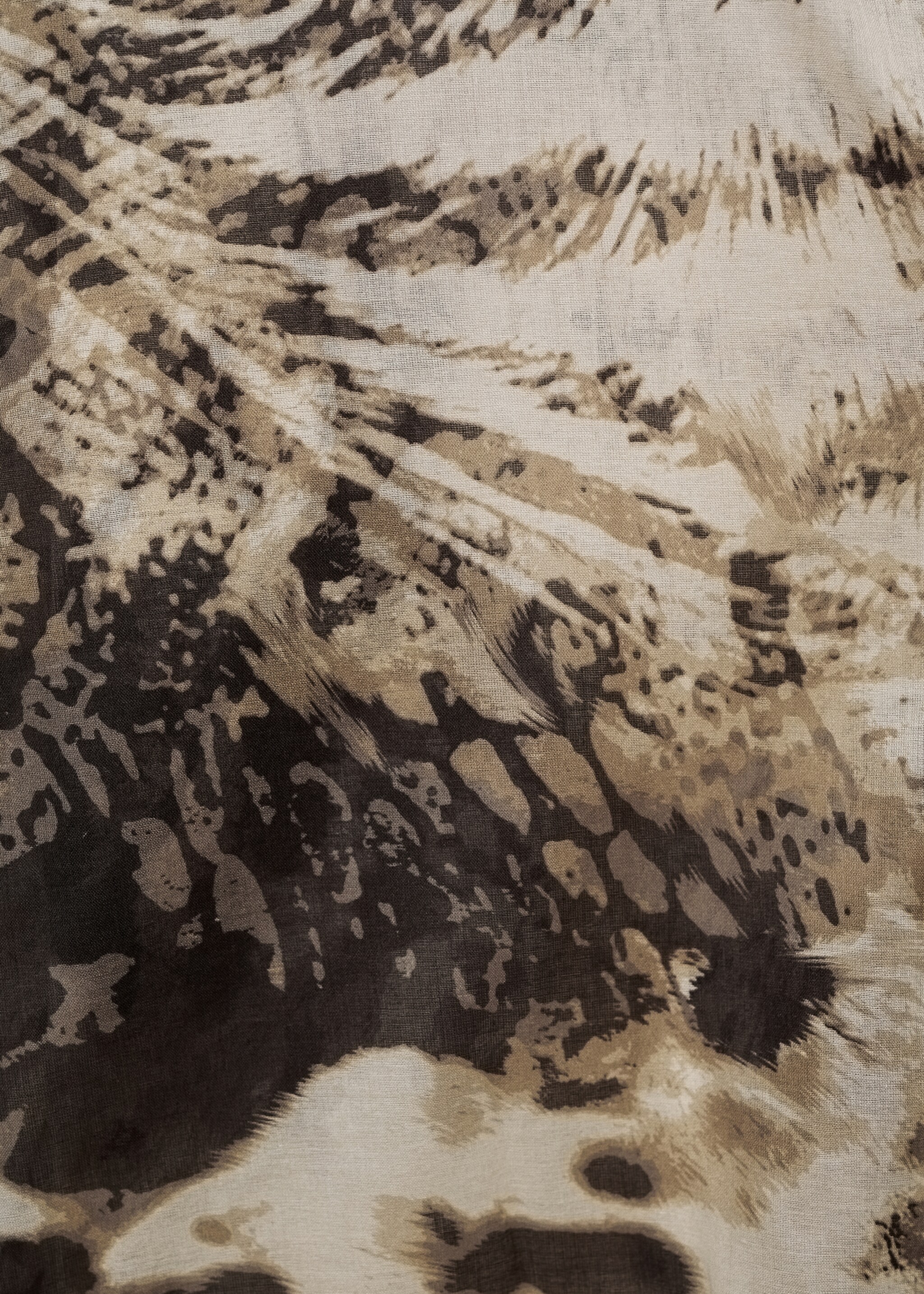 Camicia animal print semitrasparente - Dettaglio dell'articolo 0