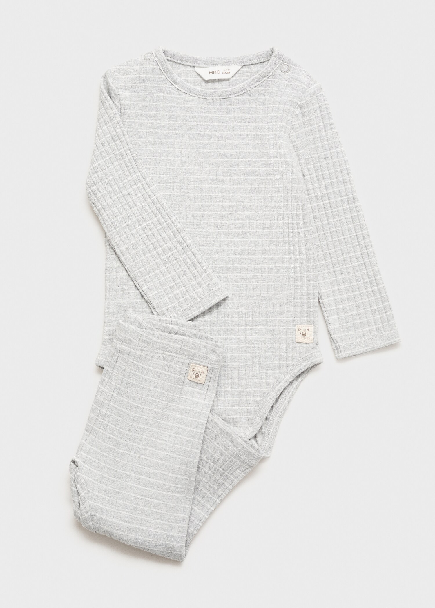 Stripped cotton leggings - Details of the article 5