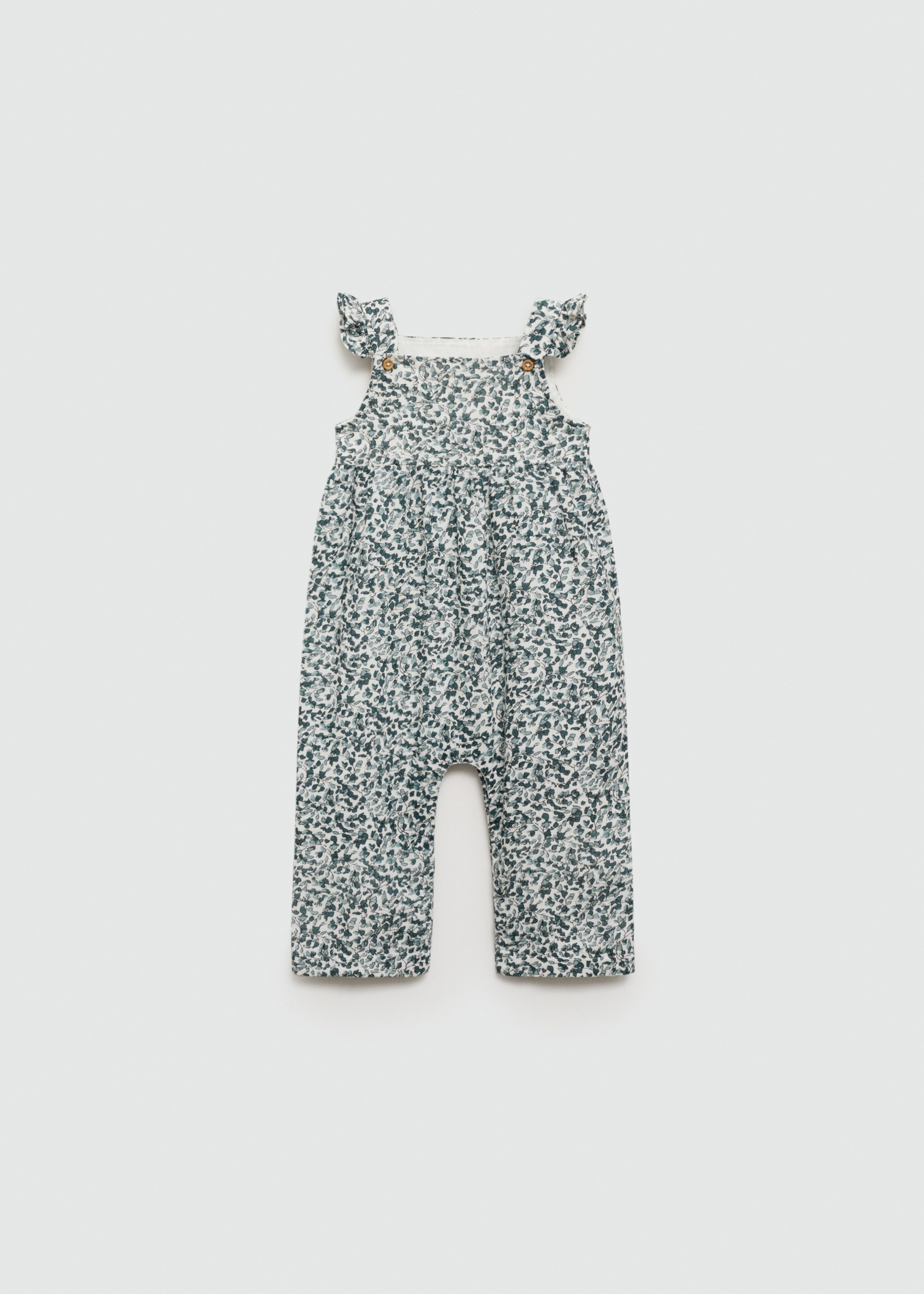 Floral print dungarees - Article without model