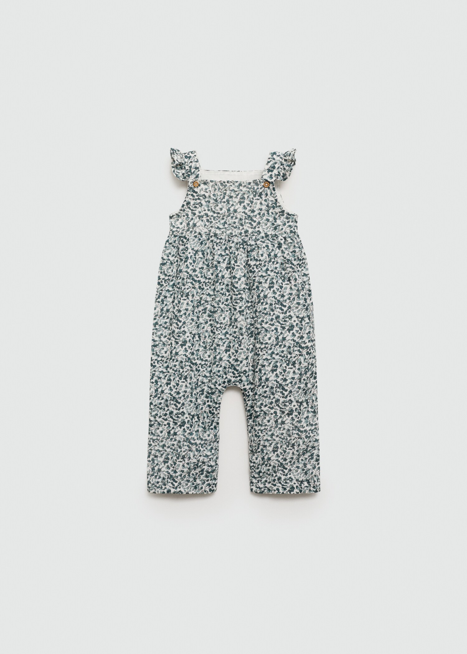 Floral print dungarees - Article without model