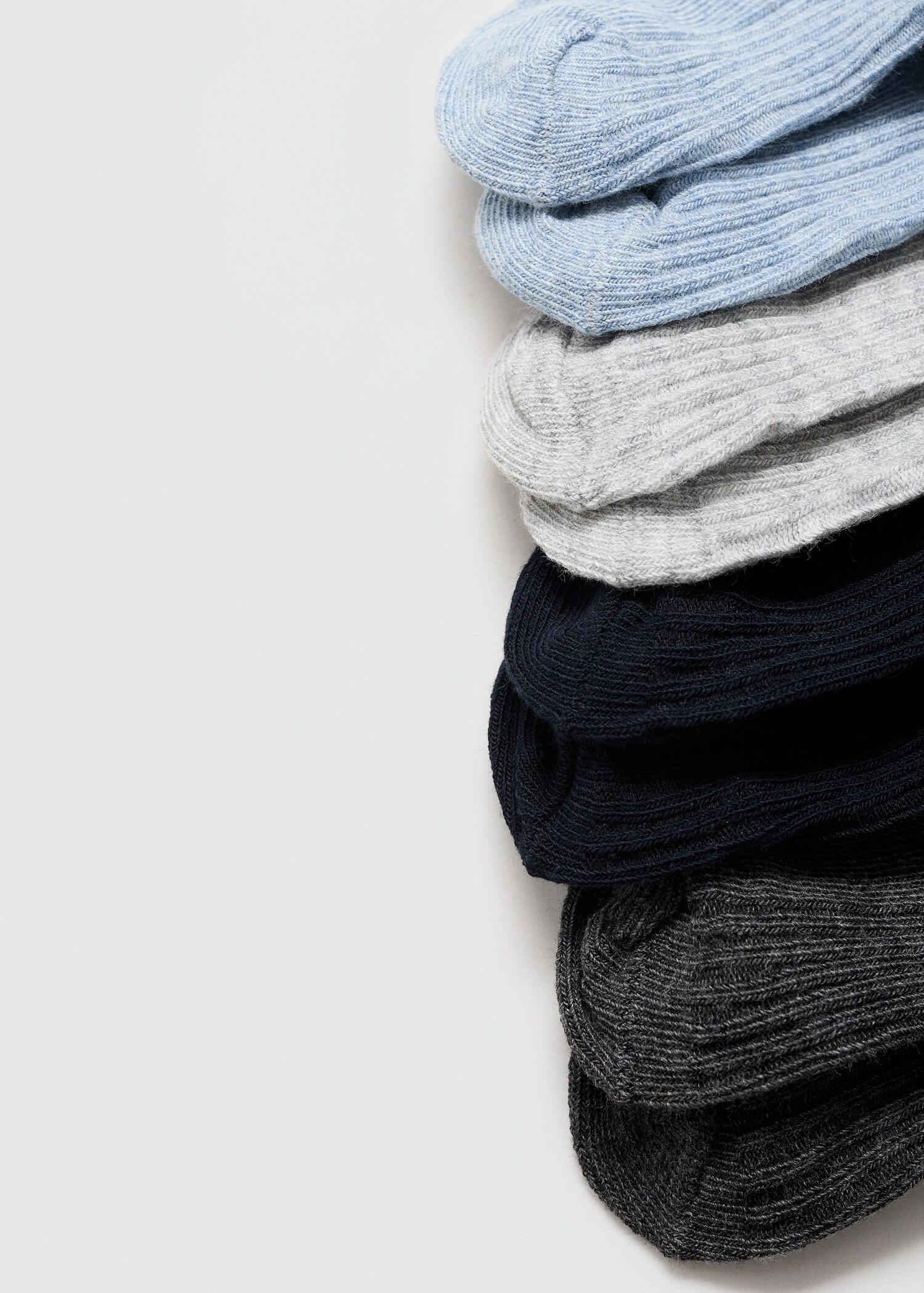 4 pack ribbed socks - Details of the article 0