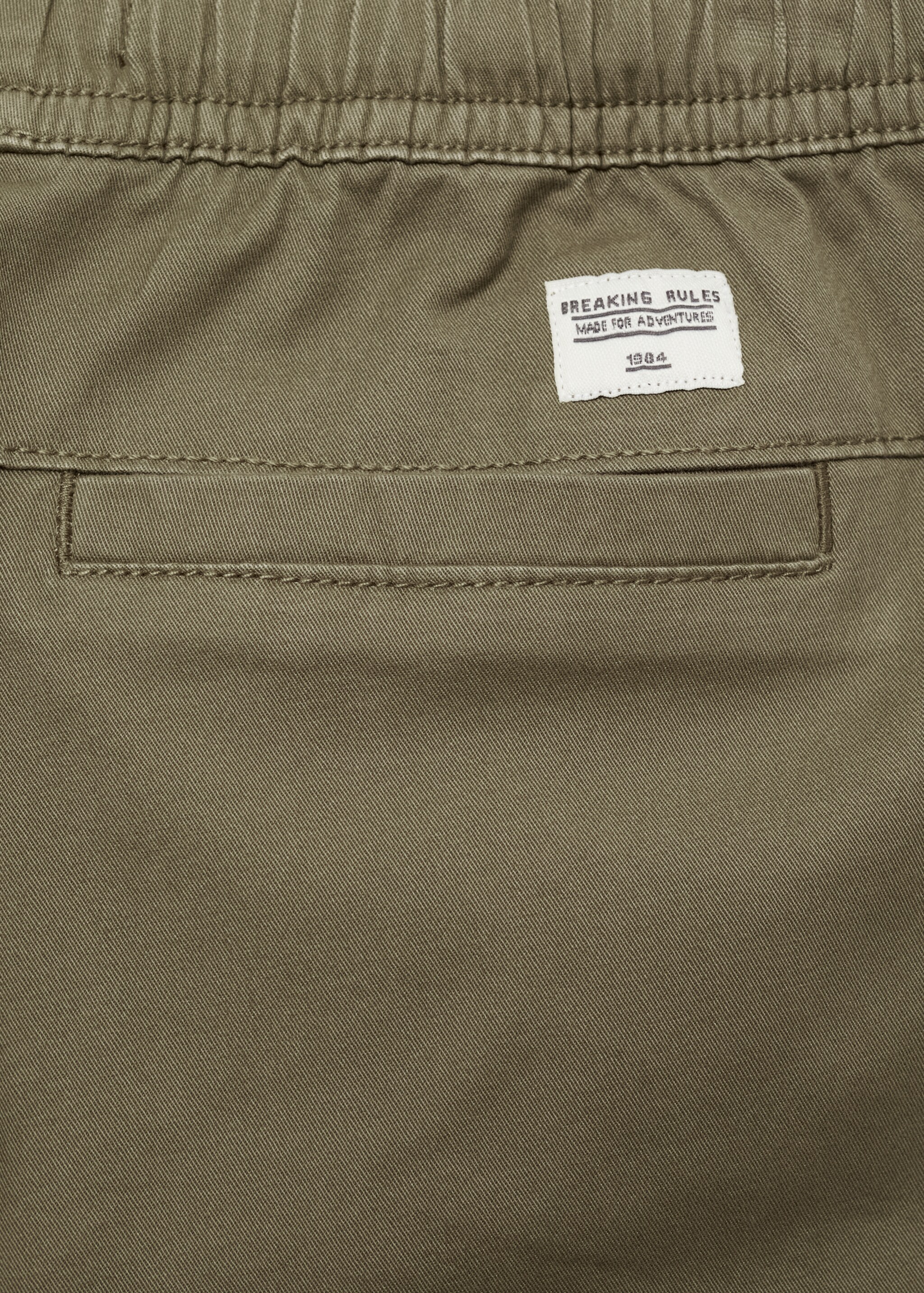 Jogger cargobroek - Detail van het artikel 0, Kaki. Ref: 77054009-00.