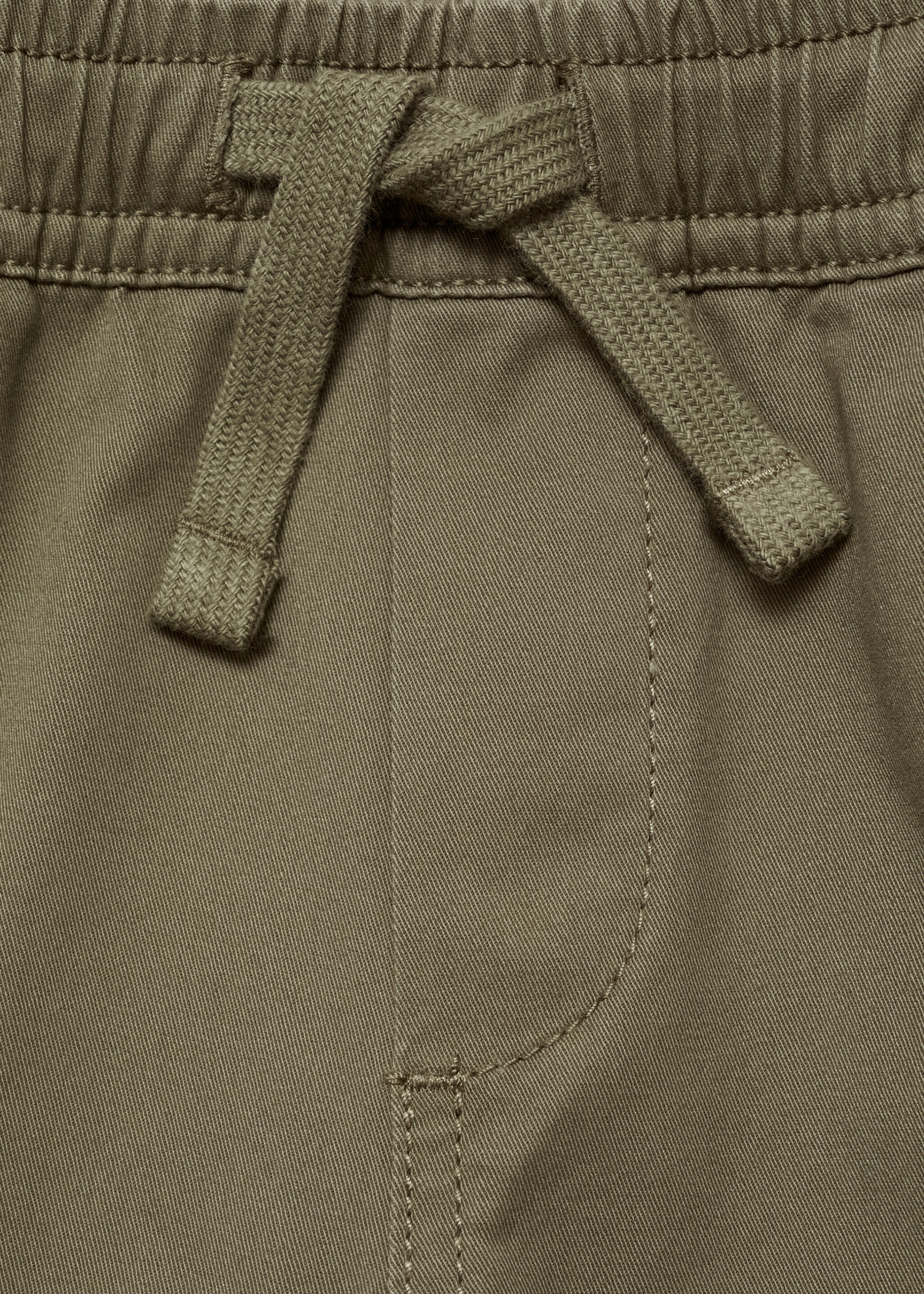Jogger cargobroek - Detail van het artikel 8, Kaki. Ref: 77054009-00.