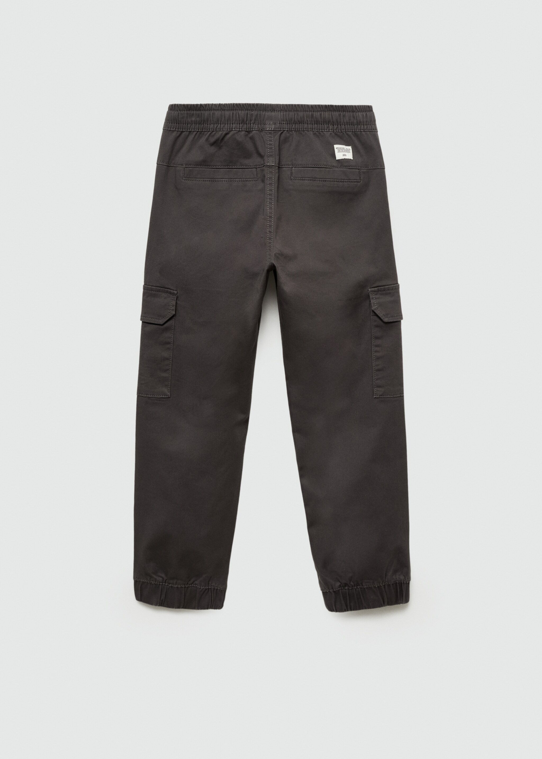 Jogger cargobroek - Achterkant van het artikel, Antraciet. Ref: 77054009-00.