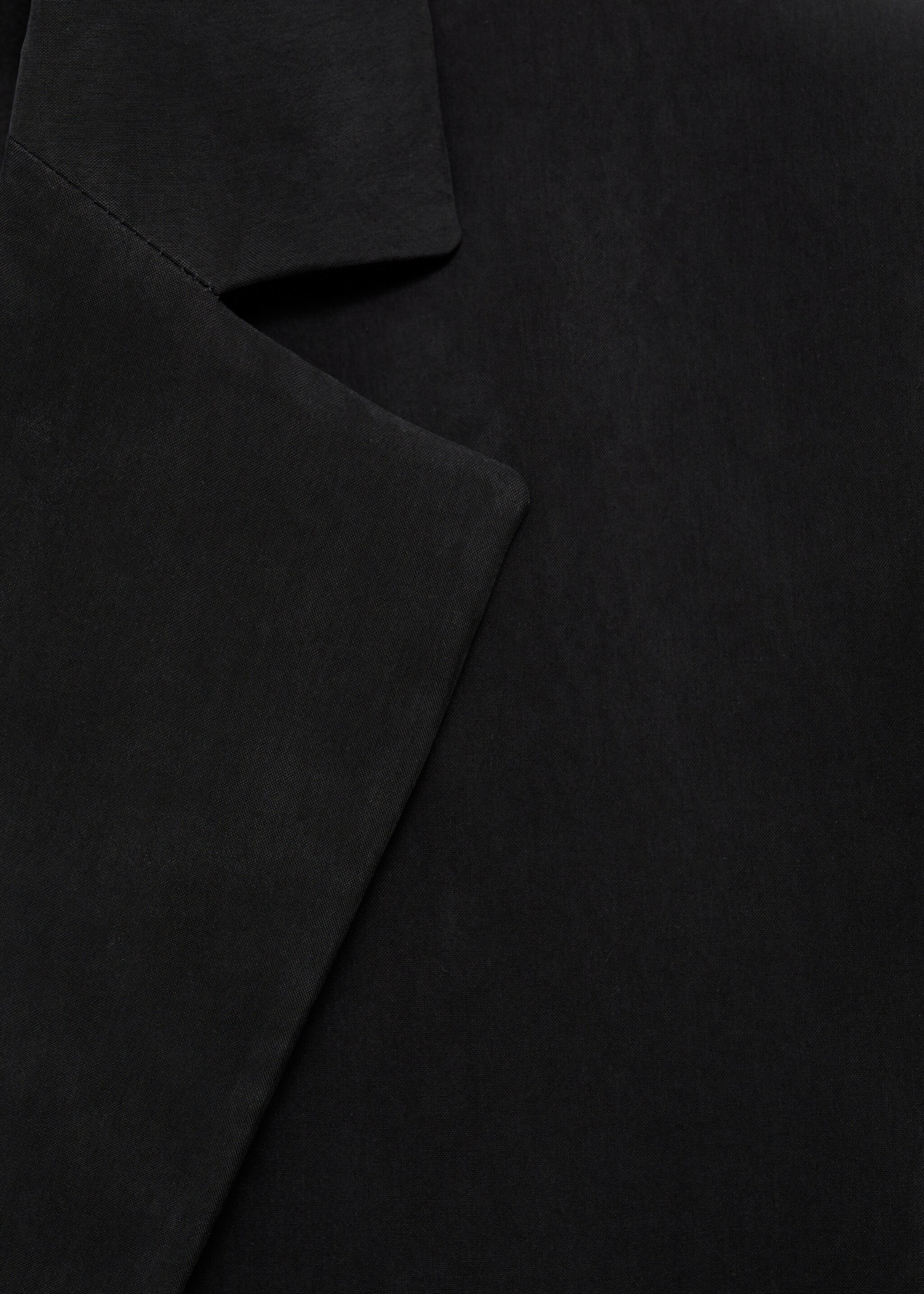 Veste cupro droite - Détail de l'article 0, Noir. Ref: 77054025-00.