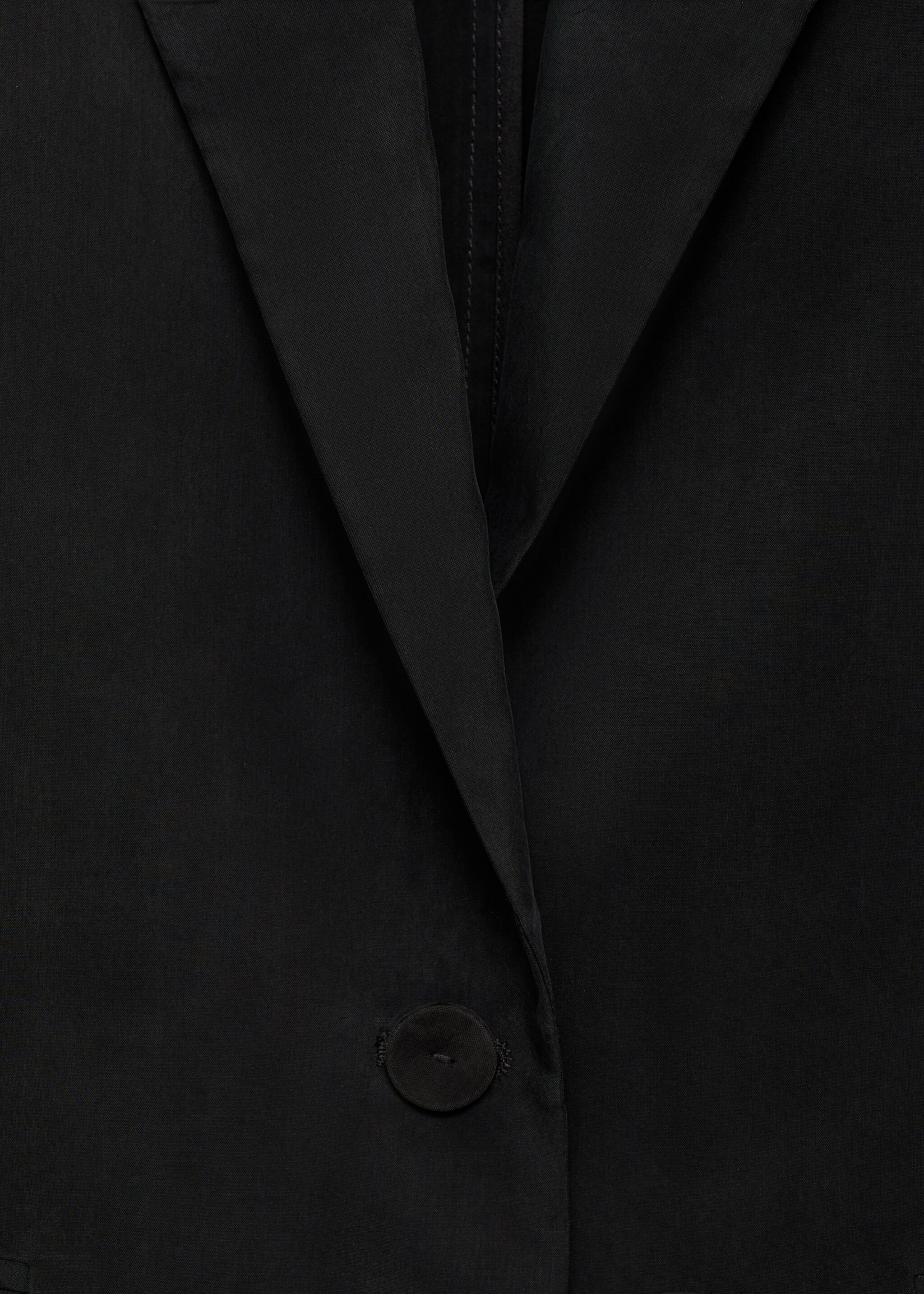 Veste cupro droite - Détail de l'article 8, Noir. Ref: 77054025-00.