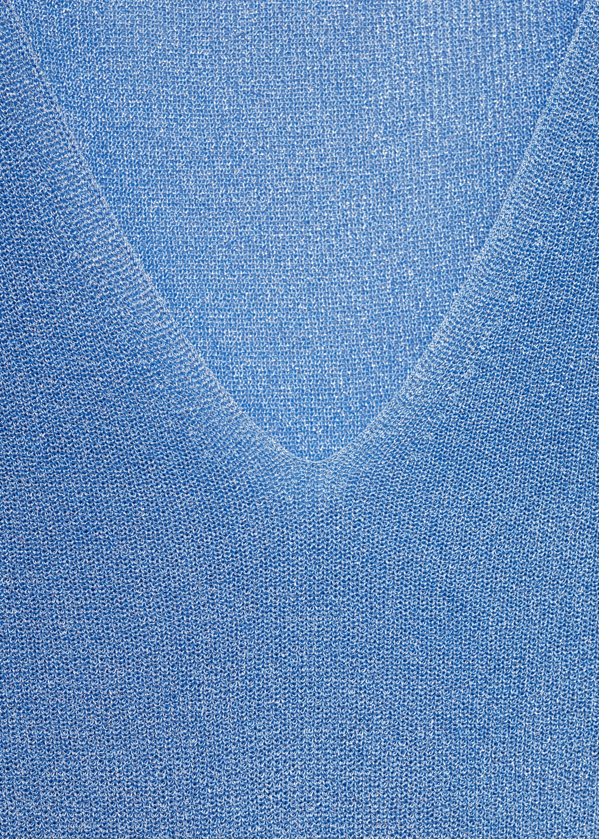 V-neck lurex sweater - Details of the article 8