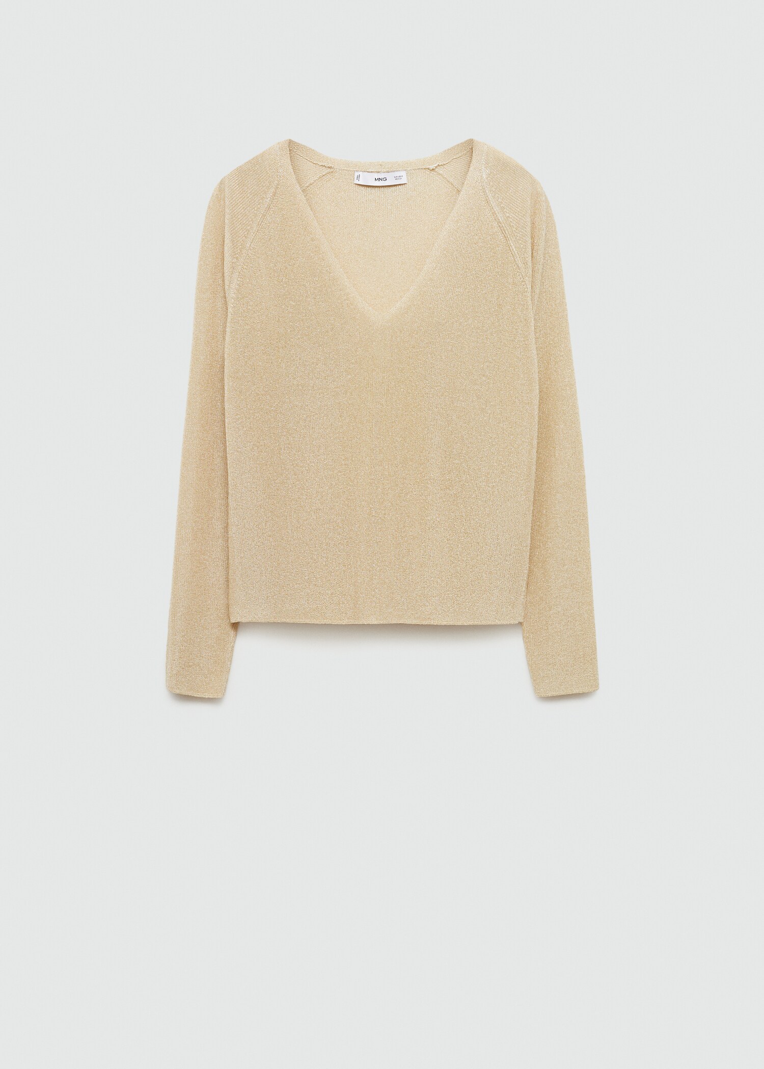 Pull-over Lurex col V - Article sans modèle