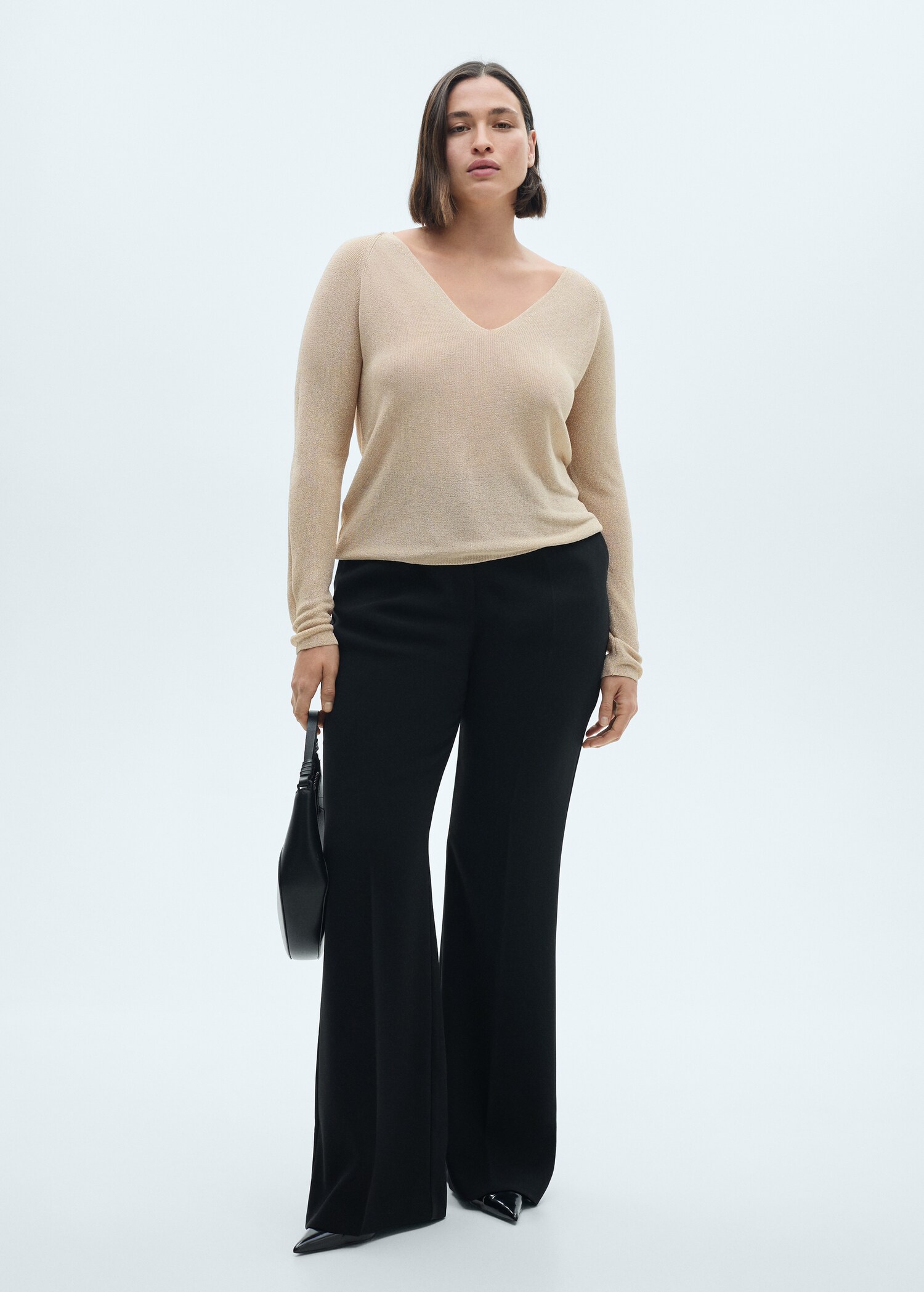 Pull-over Lurex col V - Détail de l'article 3