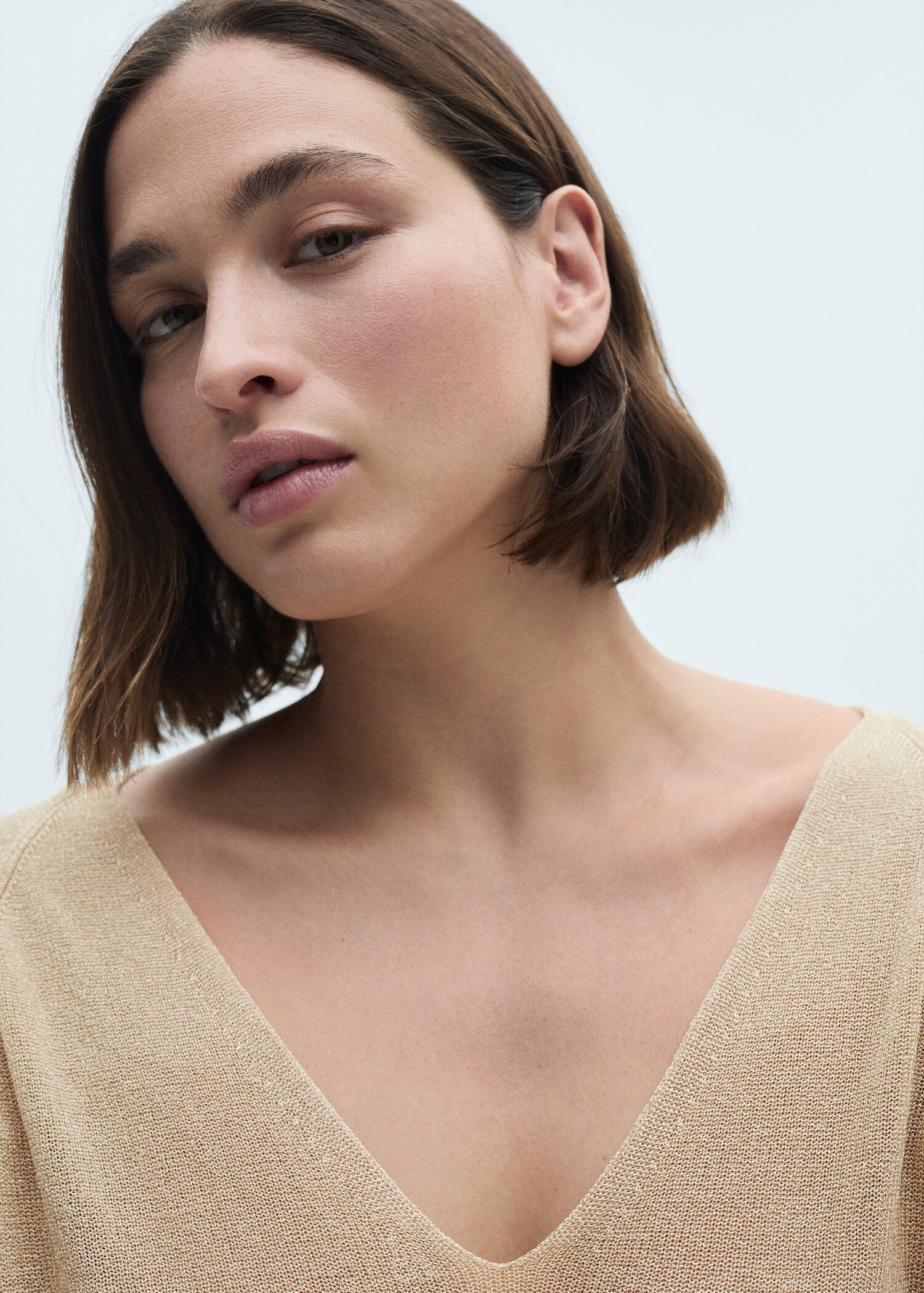 Pull-over Lurex col V - Détail de l'article 4