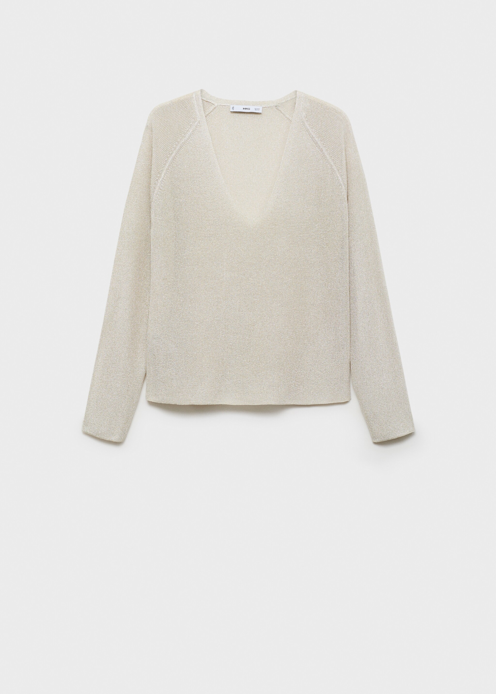 Pull-over Lurex col V - Article sans modèle